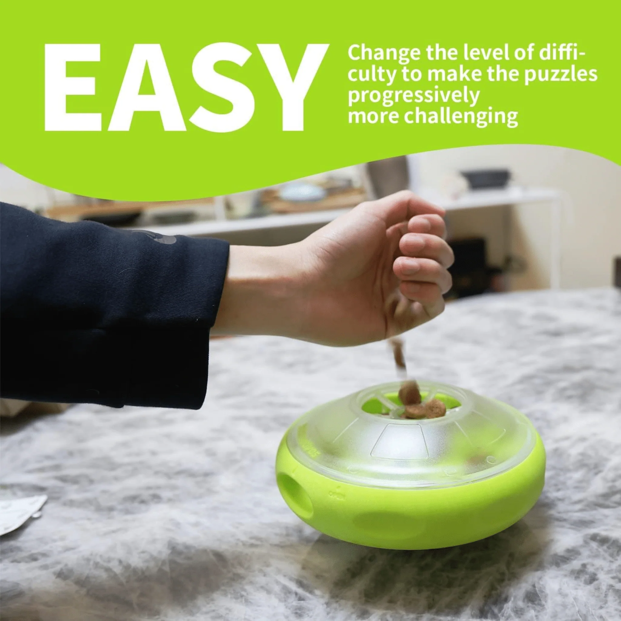 All For Paws Dog UFO Treat Dispenser - Image 4