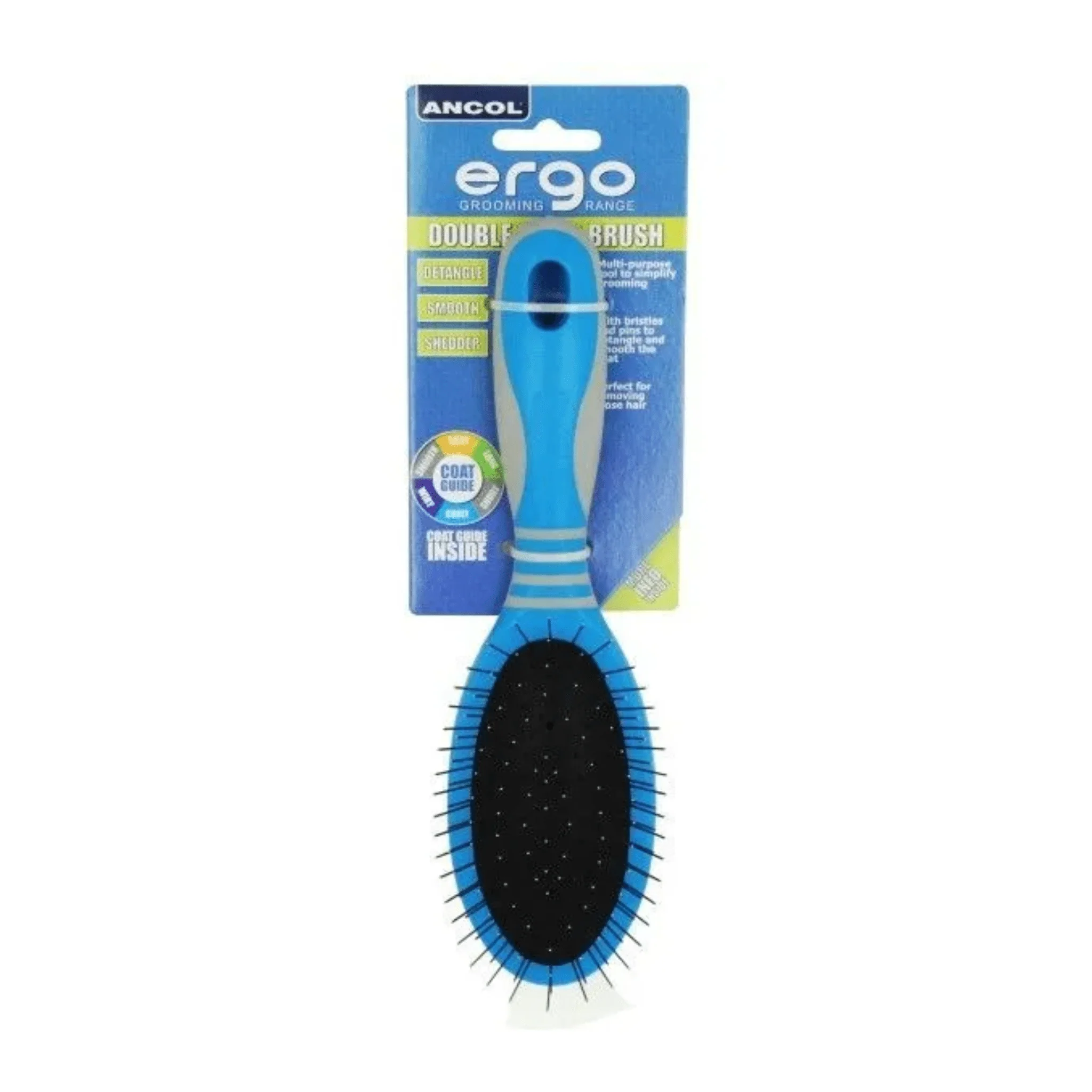 Ancol Ergo Double Sided Brush for Dogs
