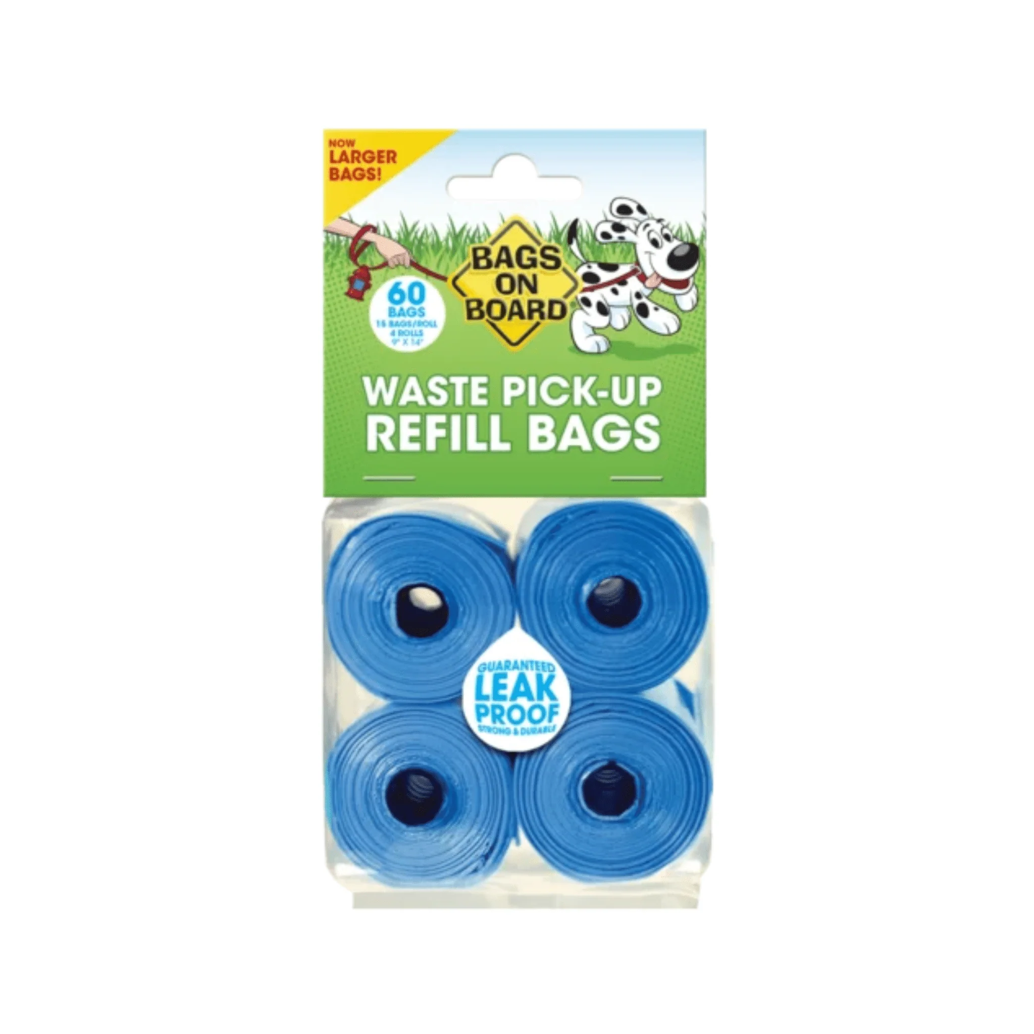 Bags on Board Blue Refill Rolls – 60 bags