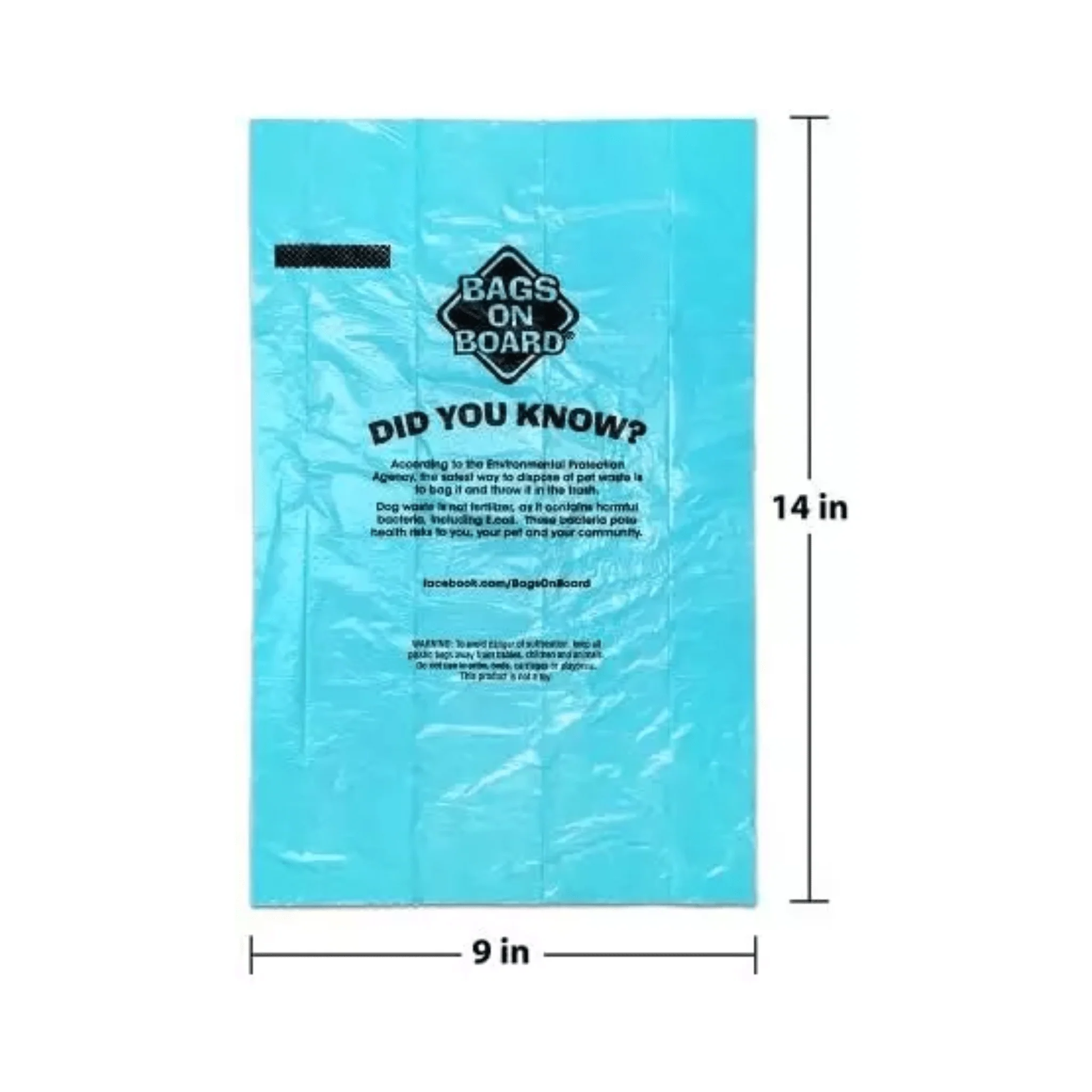 Bags on Board Ocean Scented Refill Rolls – 140 Poo Bags - Image 3