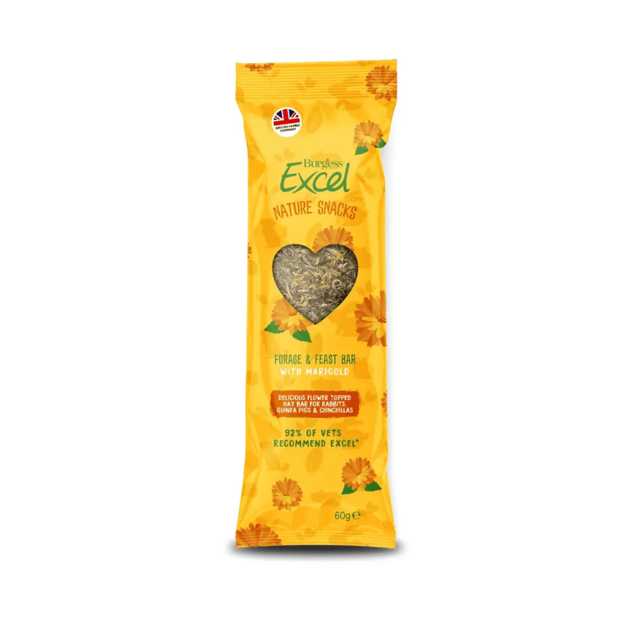 Burgess Excel Forage & Feast Hay Bar with Marigold