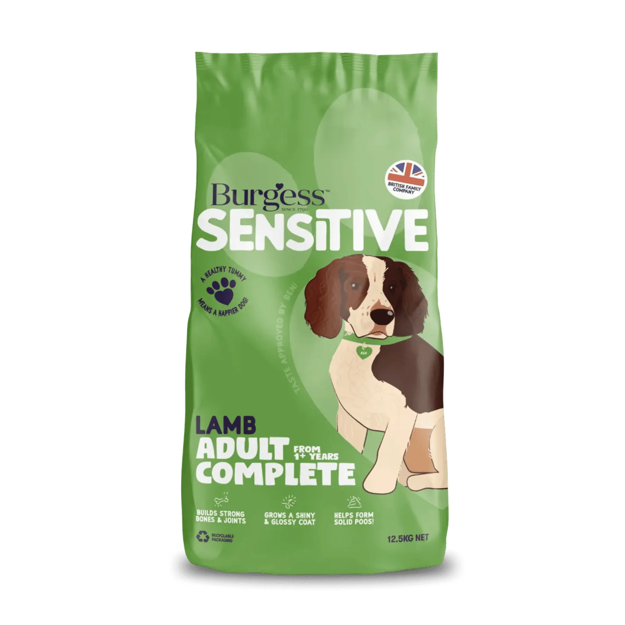 Burgess Sensitive Adult with Lamb Dry Dog Food