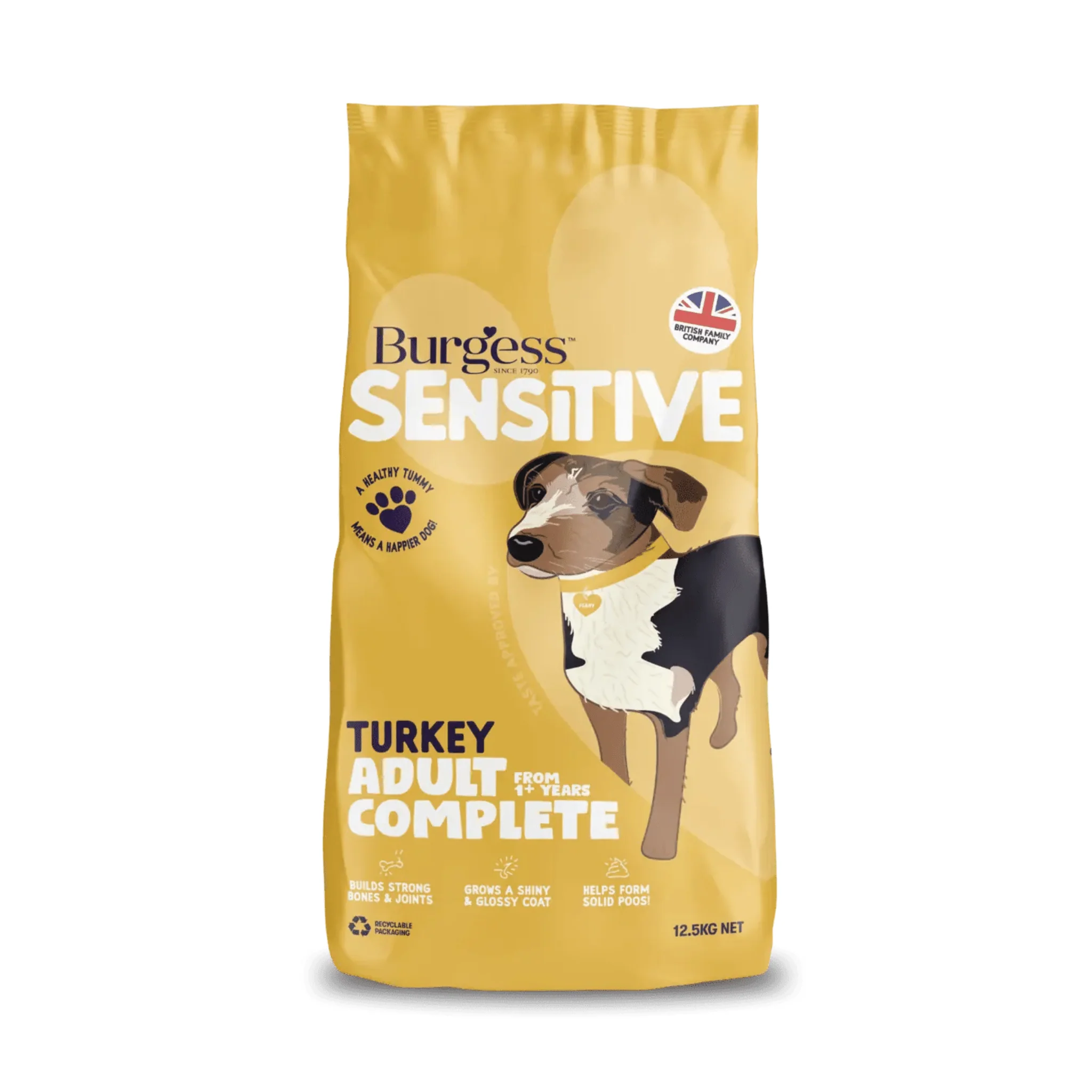 Burgess Sensitive Adult with Turkey Dry Dog Food
