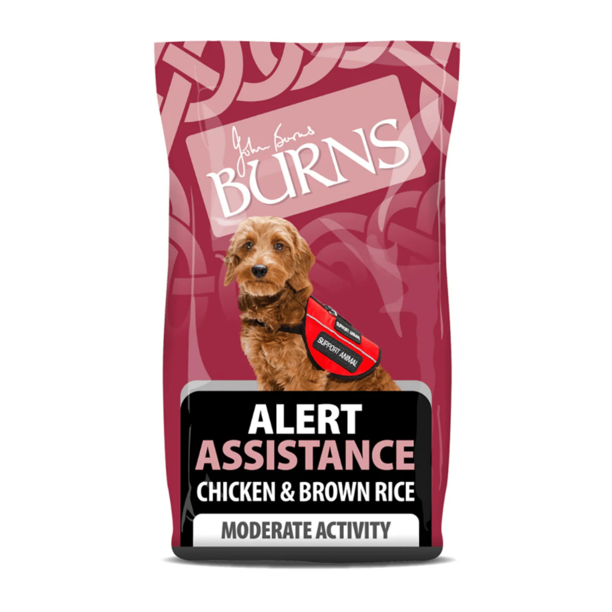 Burns Alert Assistance Chicken Dry Dog Food - 12kg
