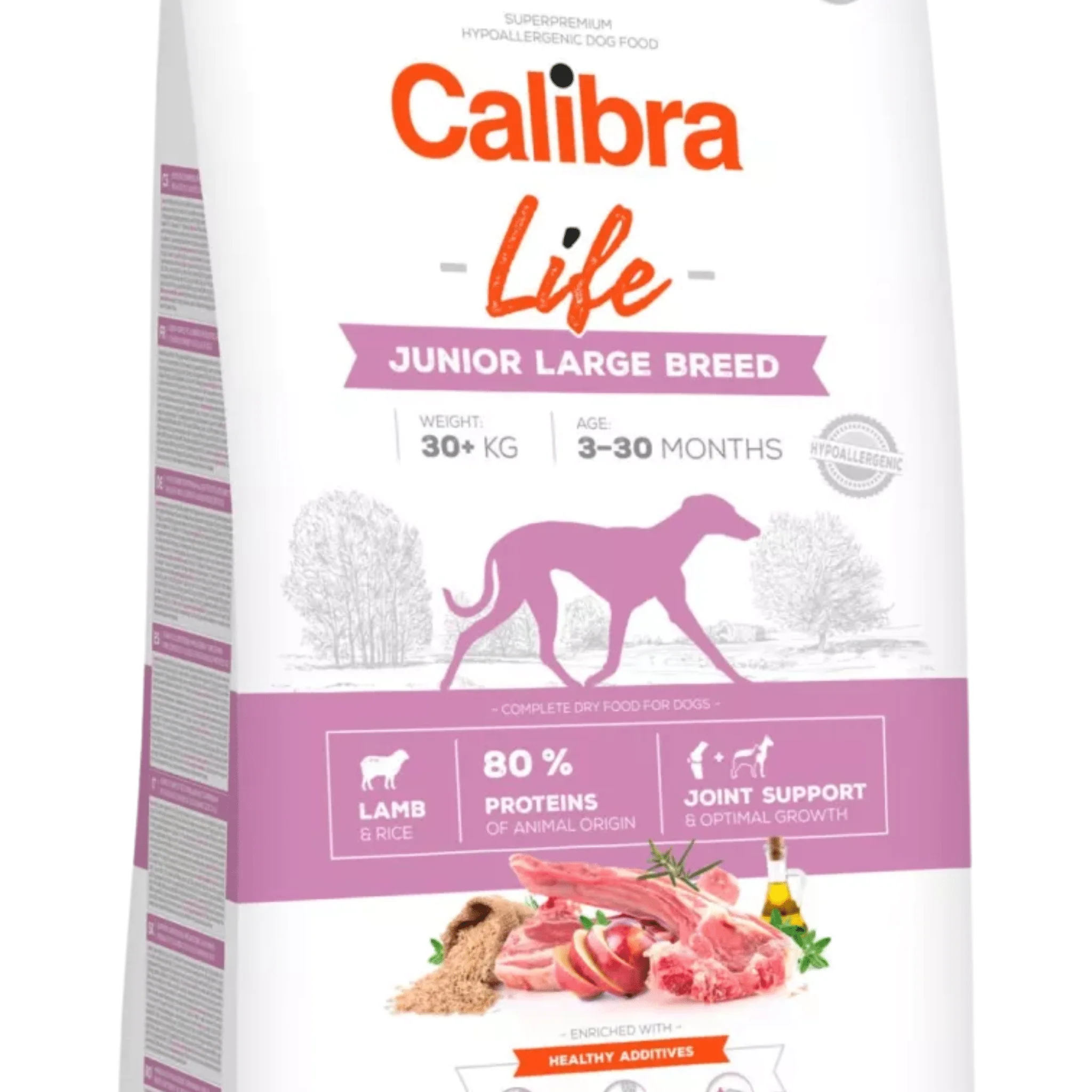 Calibra Life | Large Junior Dog | Lamb - Image 2