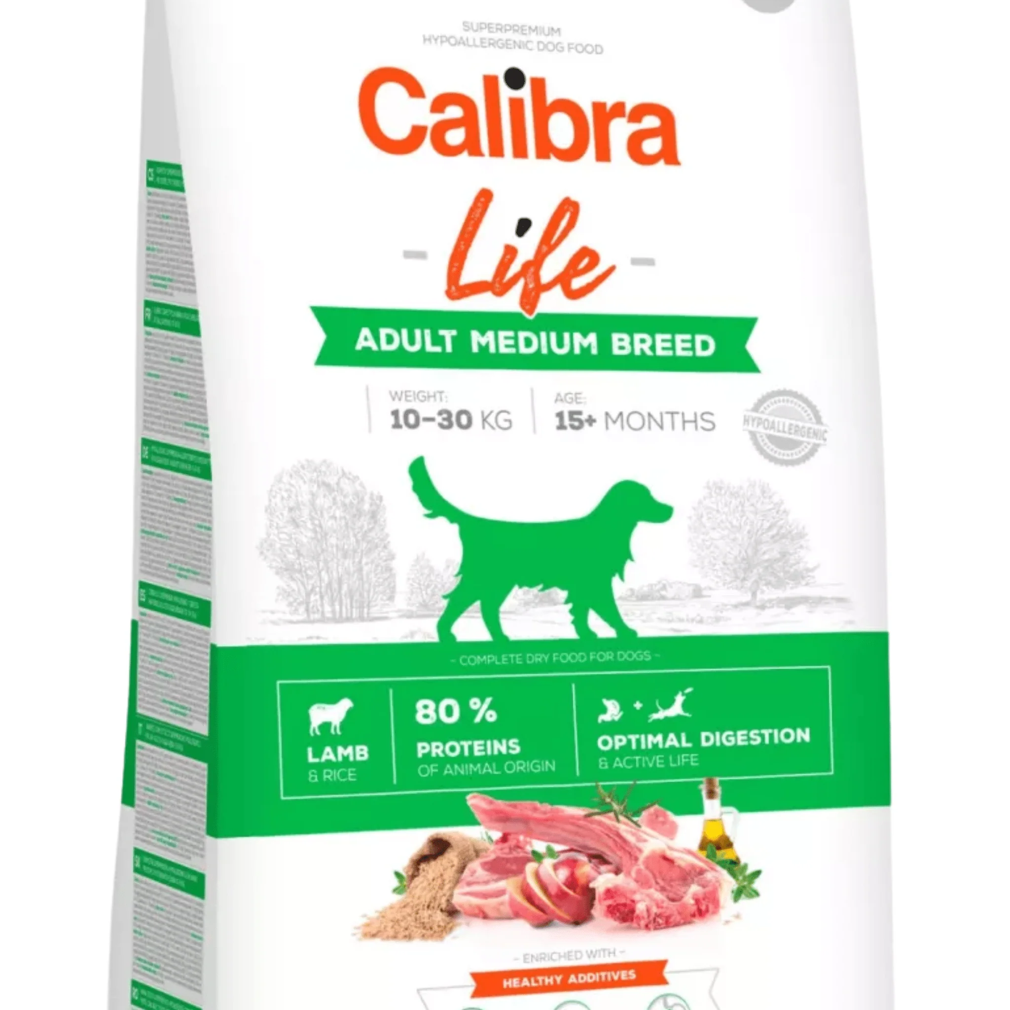Calibra Life | Medium Adult Dog | Fresh Lamb - Image 2