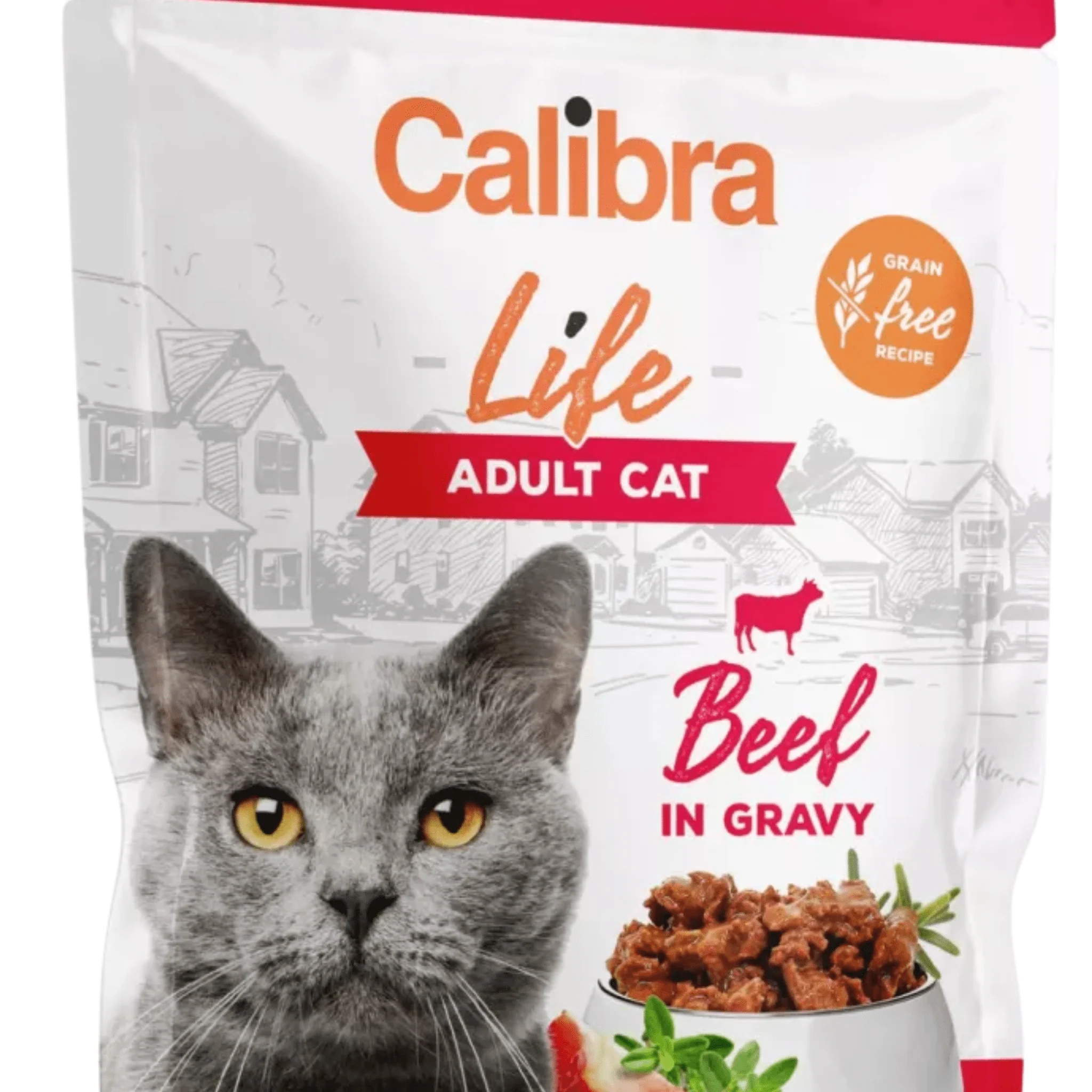 Calibra Life Pouches | Adult Cat | Beef - Image 2