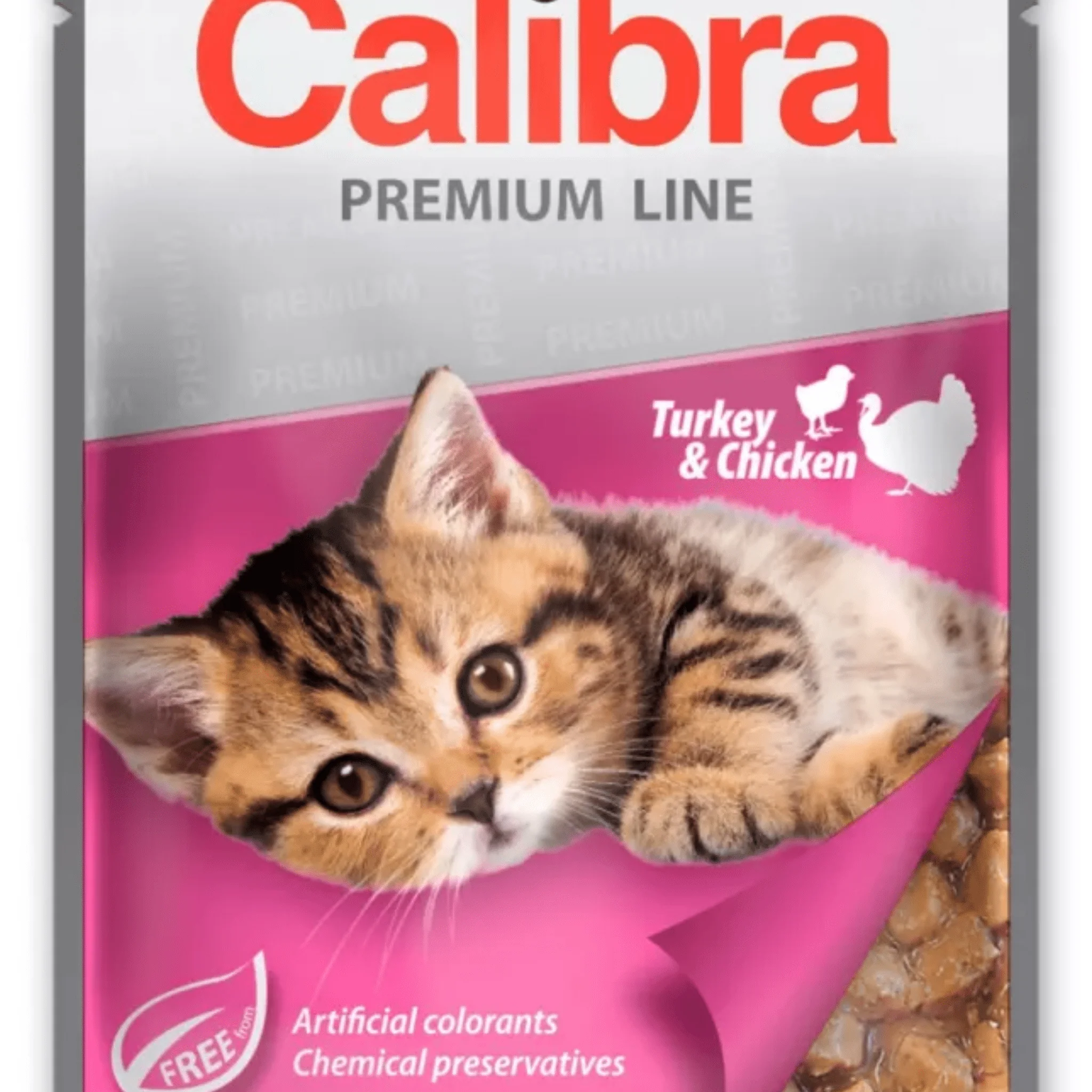 Calibra Premium Pouches | Kitten | Turkey & Chicken - Image 2