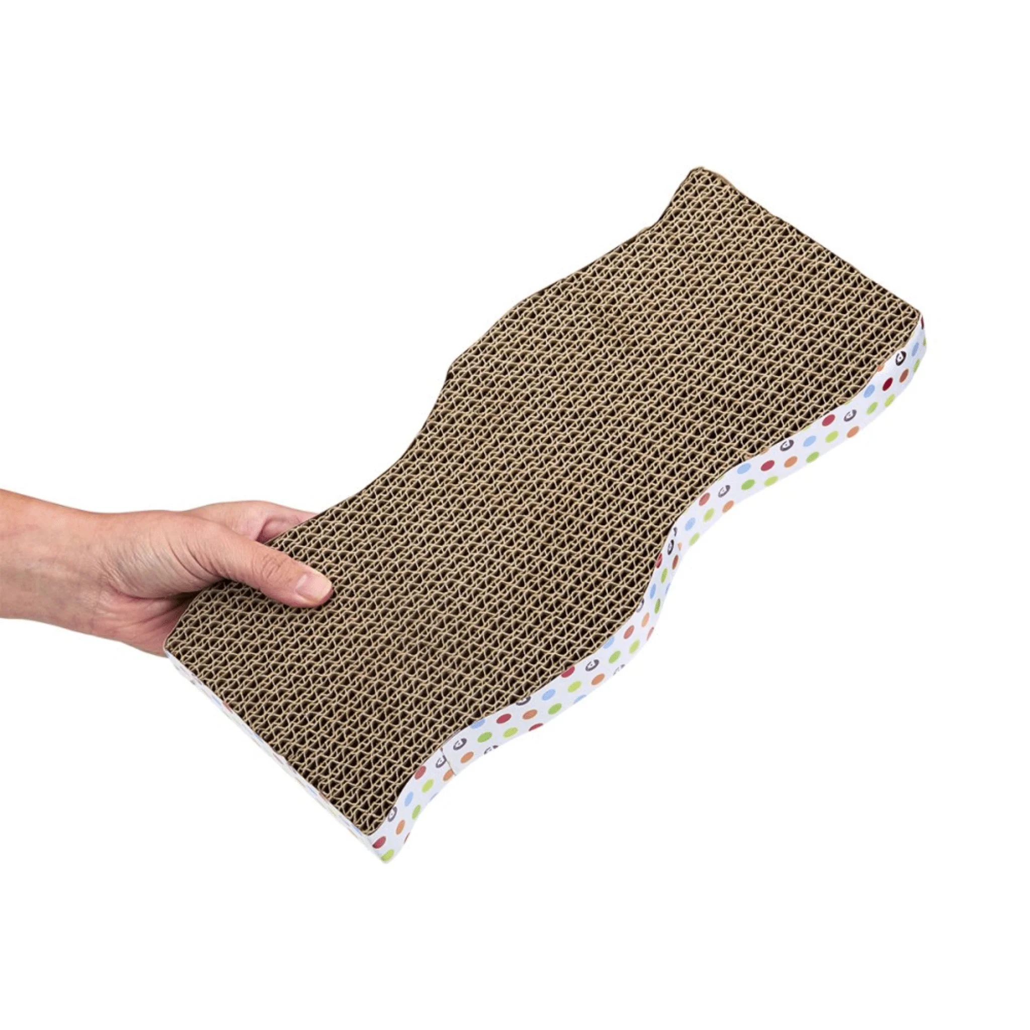 Catkins Cardboard Wave Cat Scratcher - Image 5