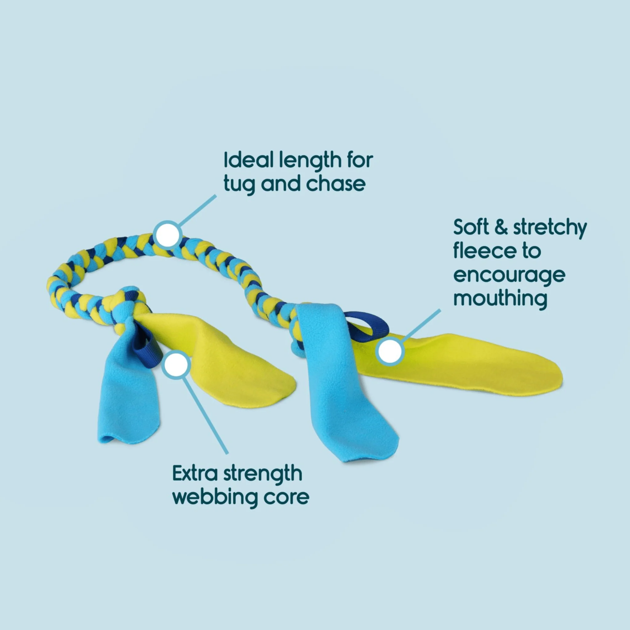 Coachi Tuggi Tug Dog Toy - Image 3
