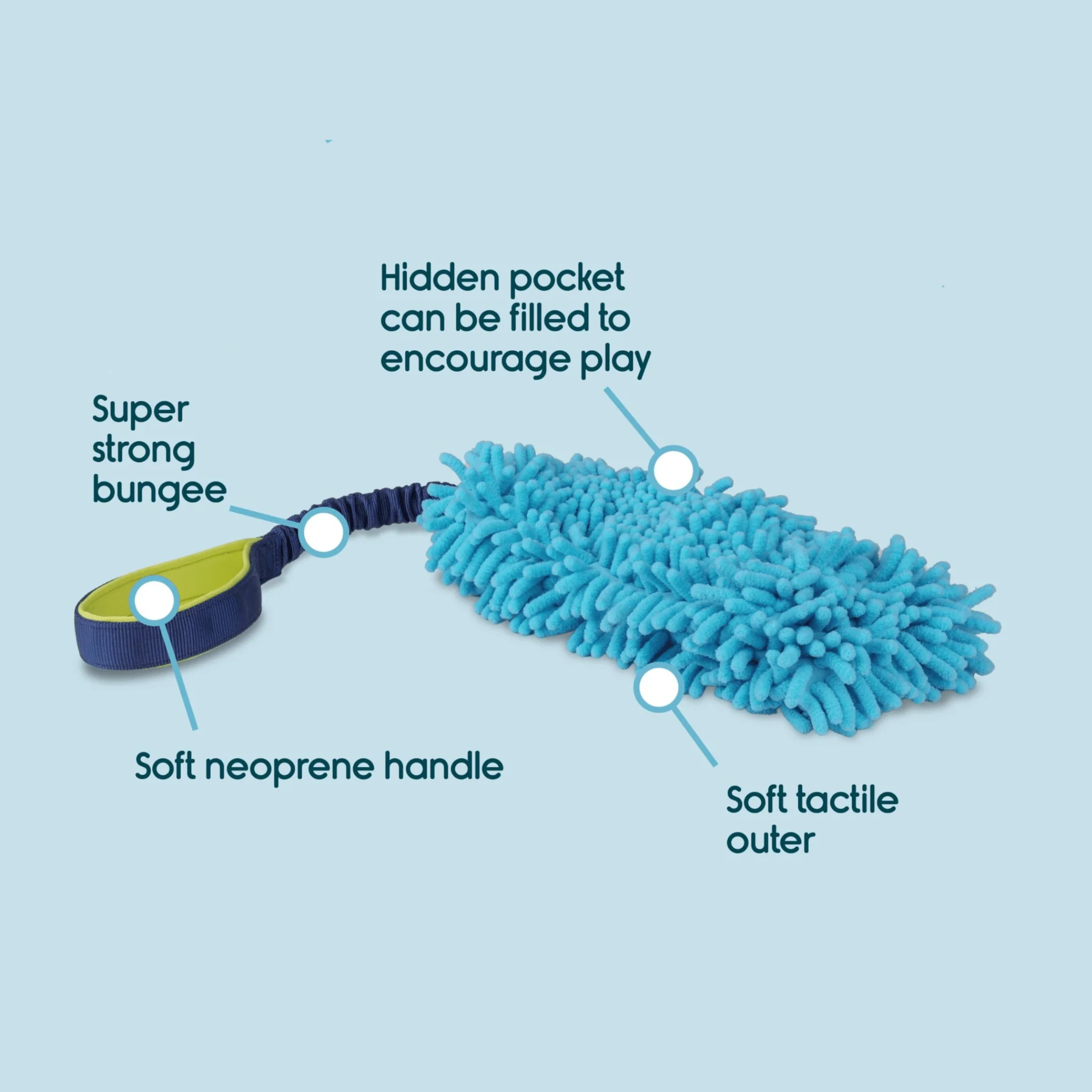 Coachi Tuggi Hide Dog Toy - Image 3