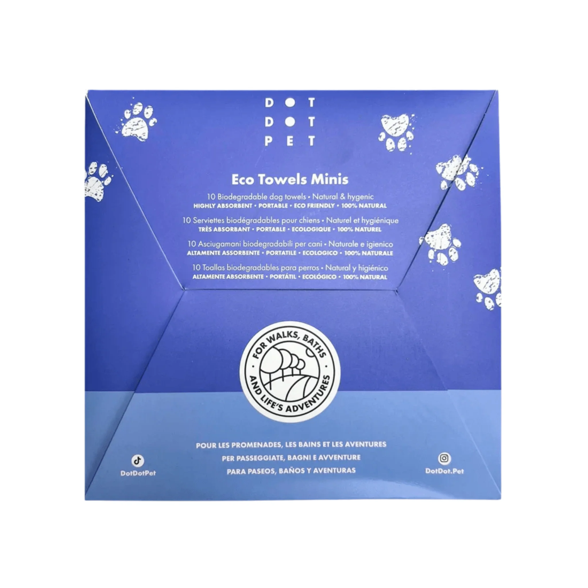 Dot Dot Pet Mini Eco Dog Drying Towels - Image 2
