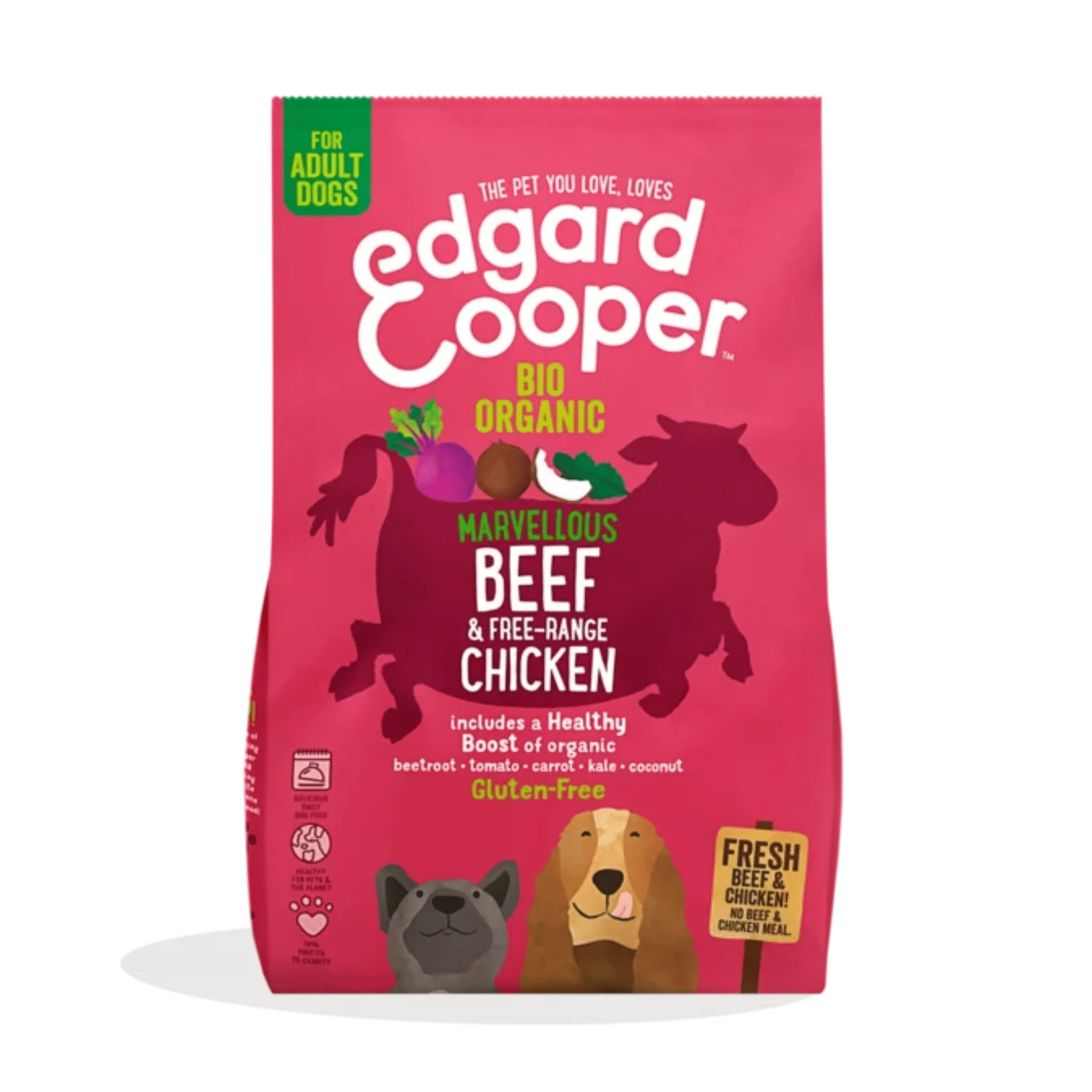 Edgard & Cooper Beef & Chicken Dry Adult Dog Food