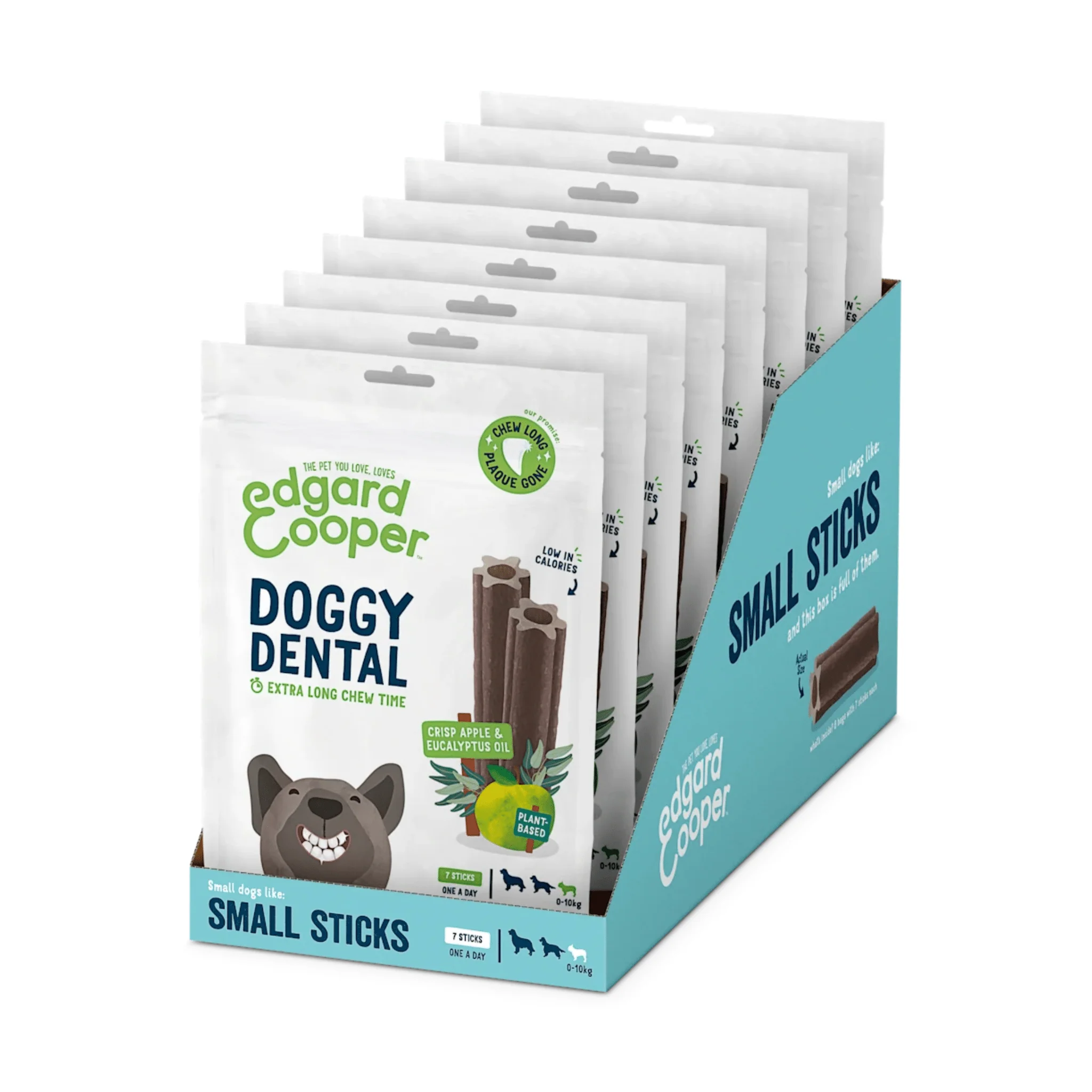 Edgard & Cooper Dental Apple & Eucalyptus Dog Treats - Image 2