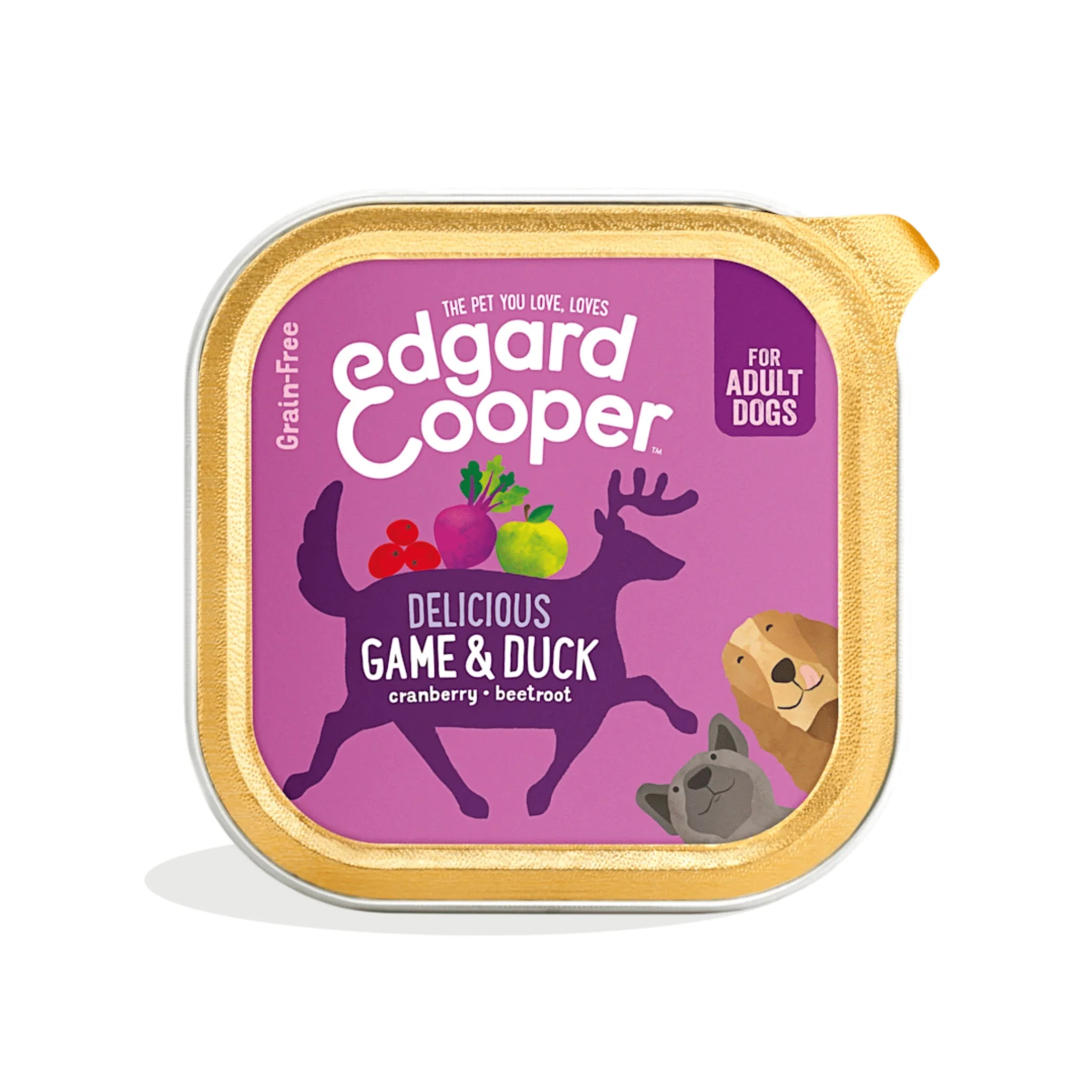 Edgard & Cooper Game and Duck Wet Dog Food