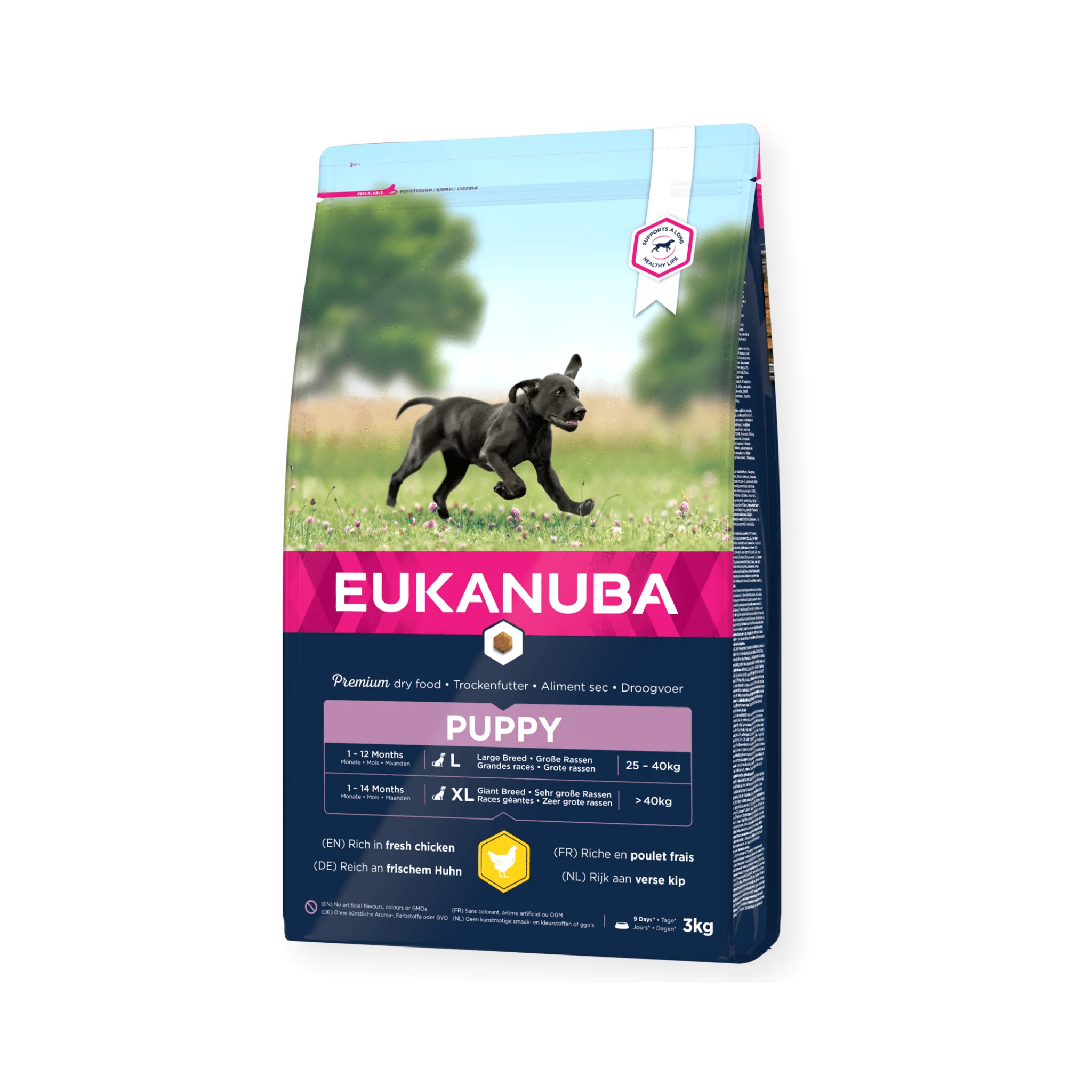 Eukanuba Growing Large Puppy Dry Dog Food Fresh Chicken