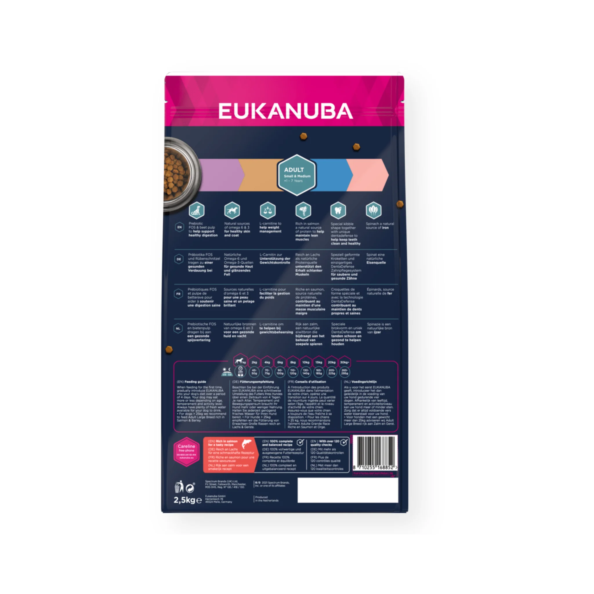 Eukanuba Active Medium Adult Dry Dog Food Fresh Chicken - Image 2
