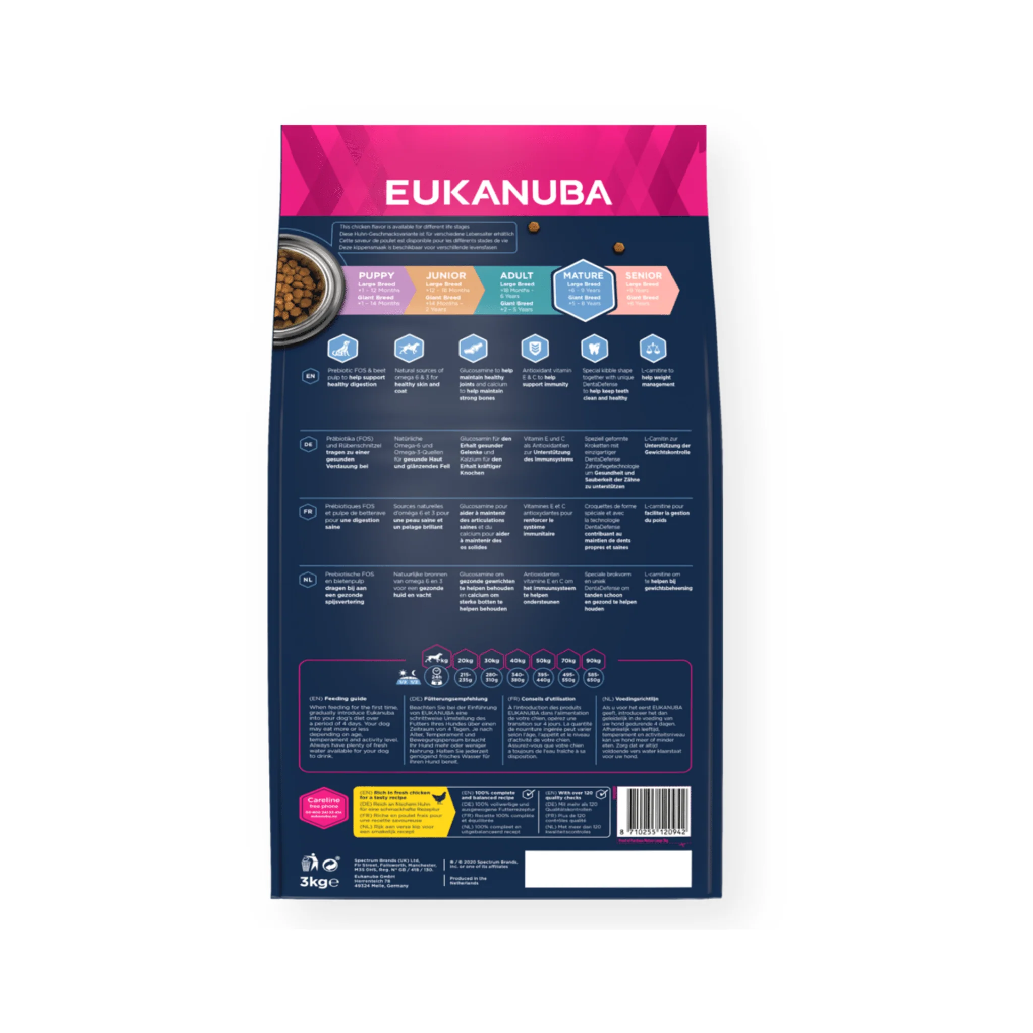 Eukanuba Thriving Large Mature Dry Dog Food Fresh Chicken - Image 2