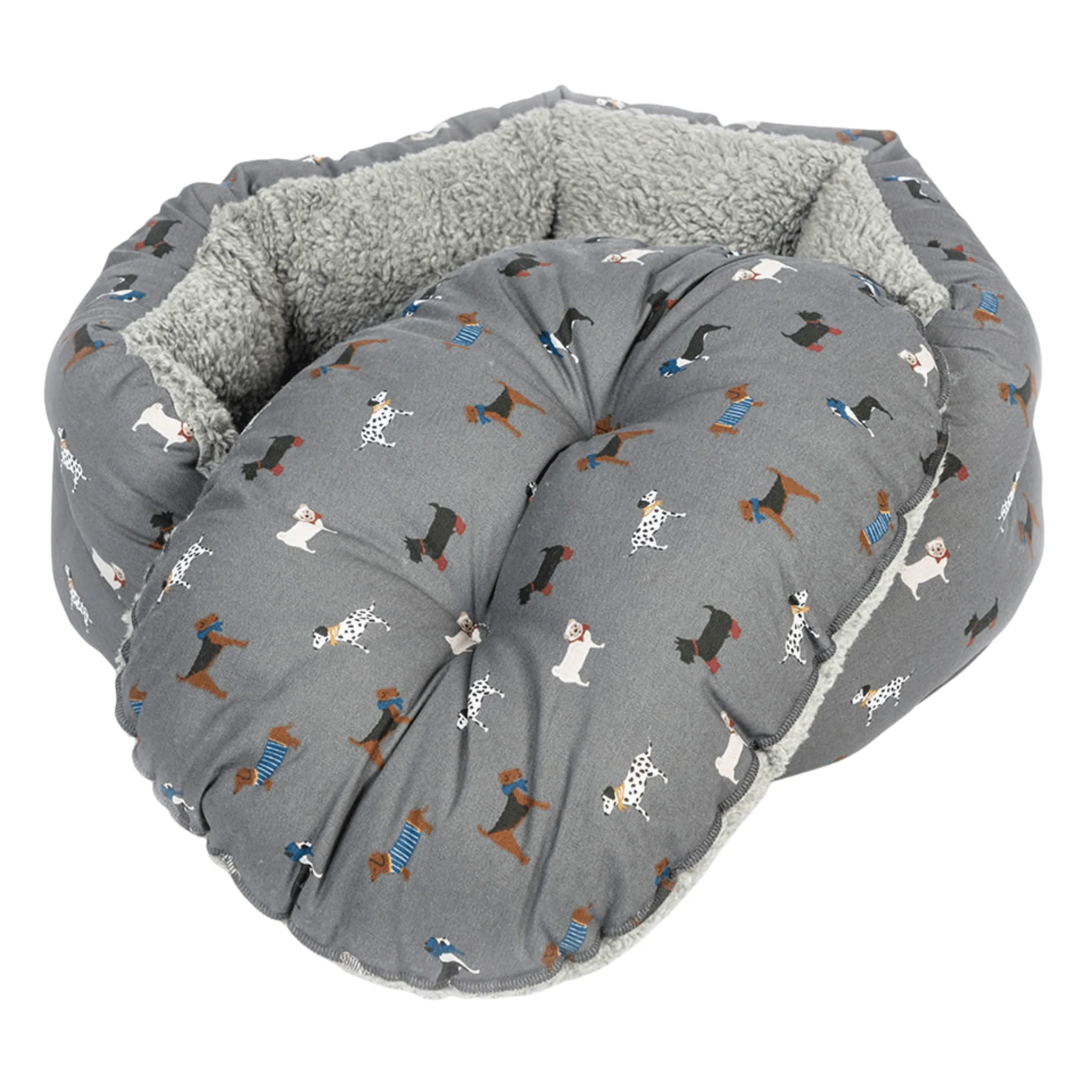FatFace Marching Dogs Deluxe Slumber Bed - Image 4