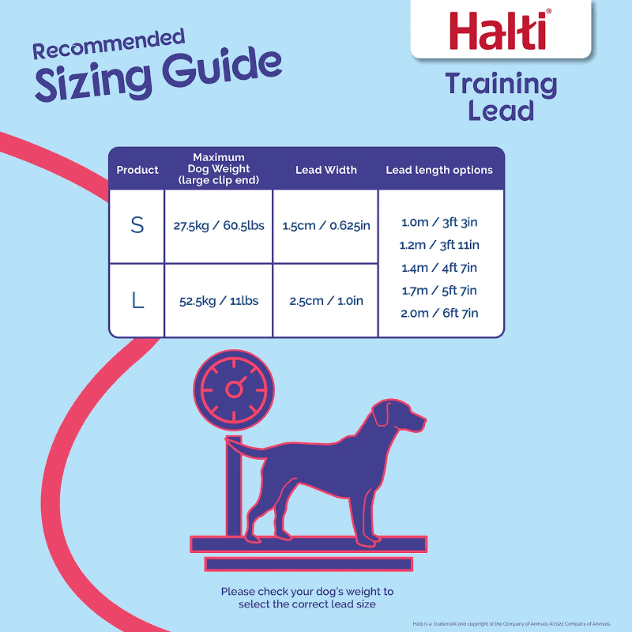 Halti Dog Training Lead - Red - Image 5