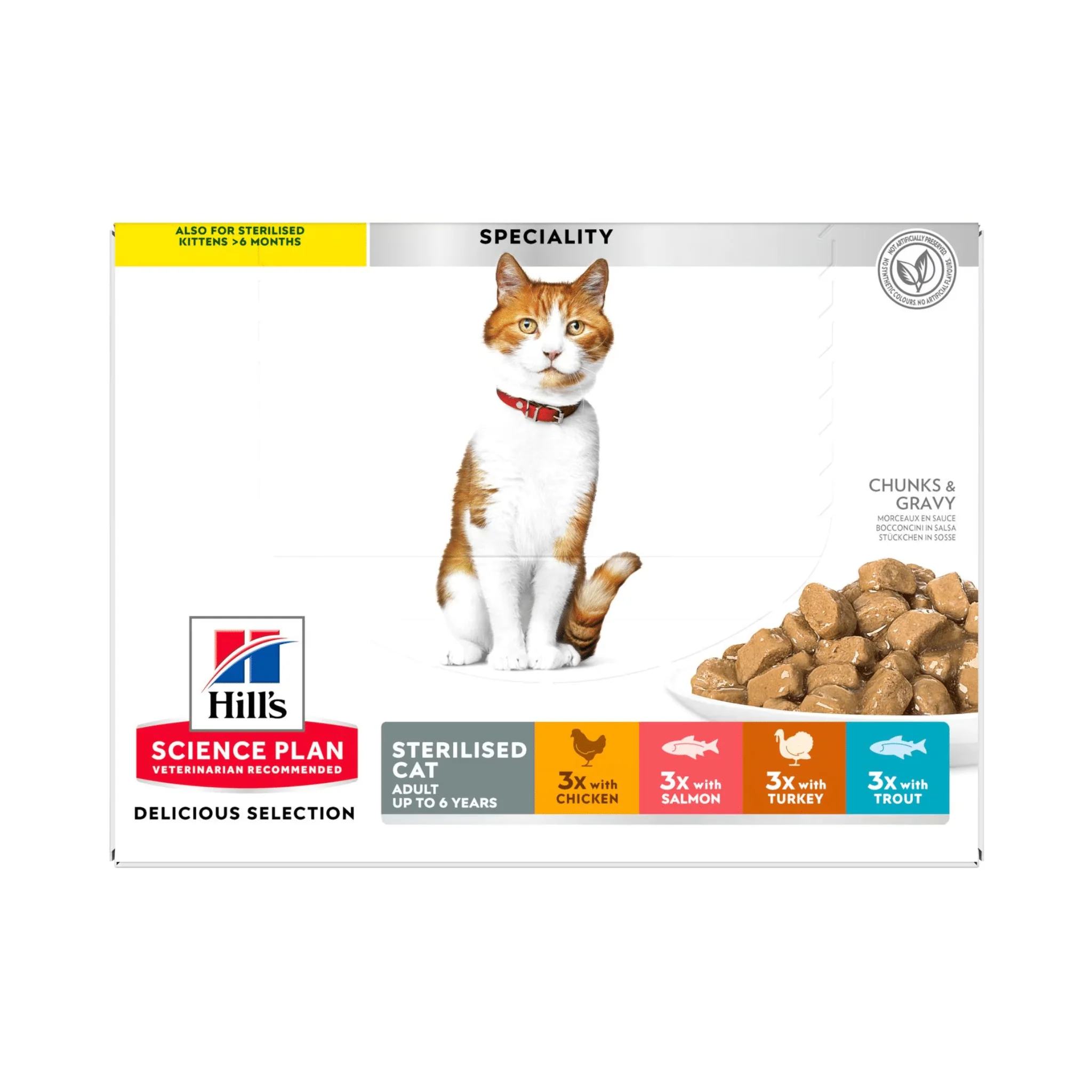Hill's Perfect Sterilised Multipack Wet Cat Food