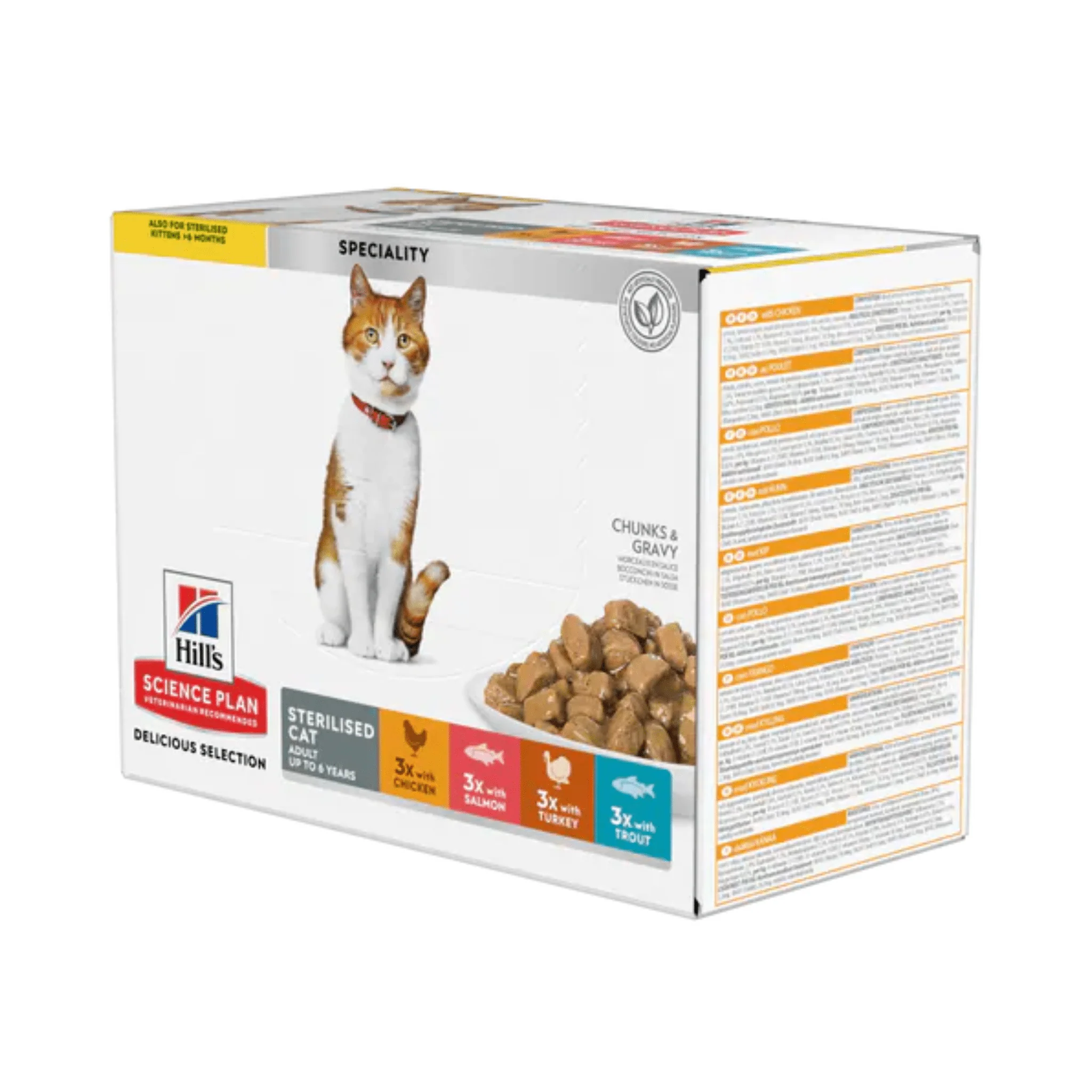 Hill's Perfect Sterilised Multipack Wet Cat Food - Image 2