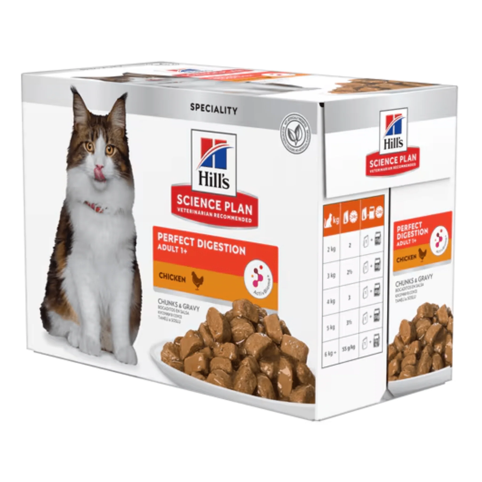 Hill's Cat Perfect Digestion Wet Cat Food with Chicken - Image 3