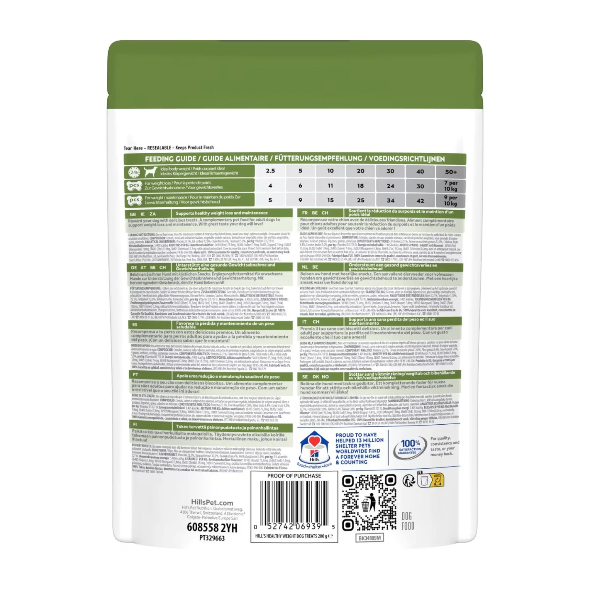 Hills Healthy Weight Dog Treats - Image 2