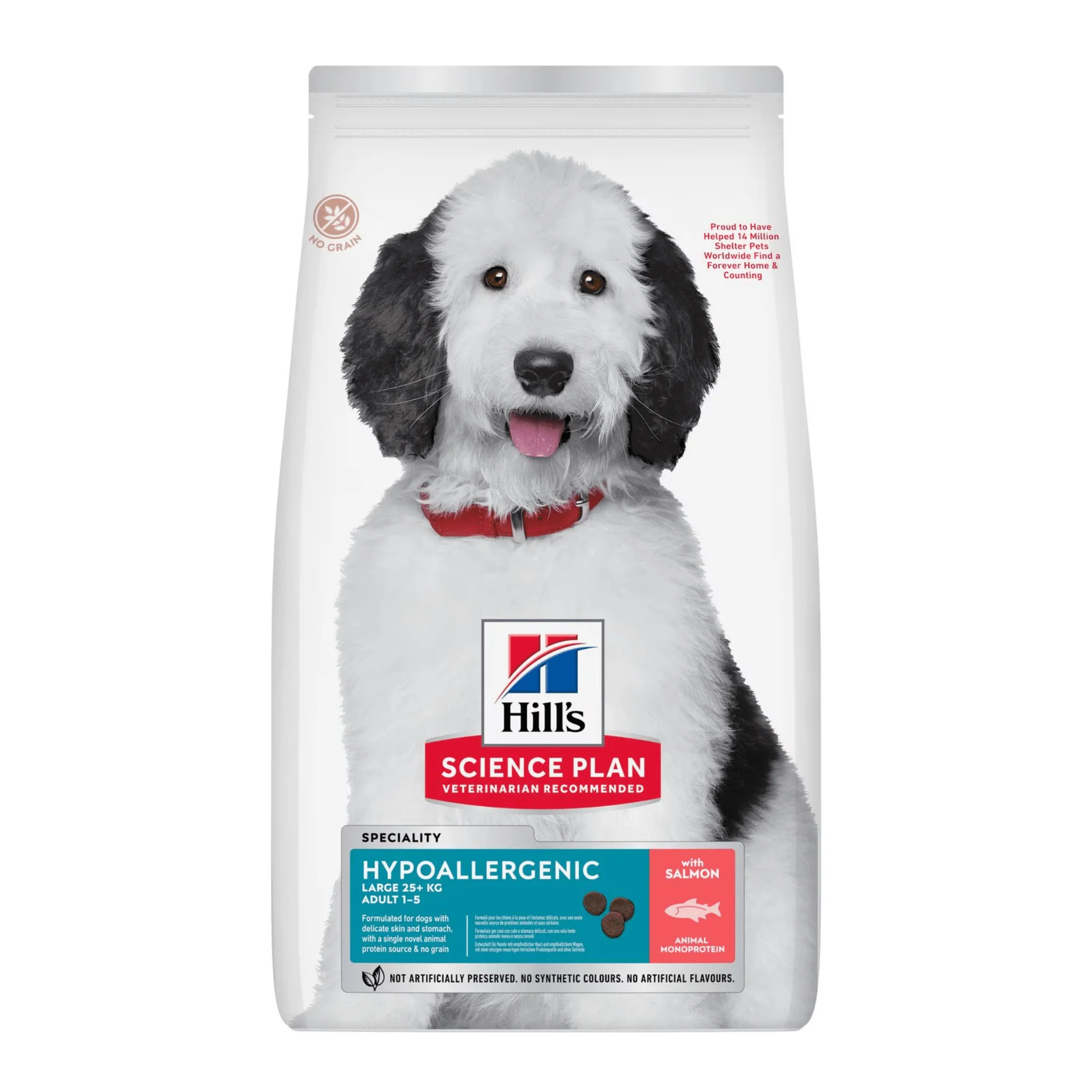 Hill's Hypoallergenic Large Adult Dog Food - 14kg