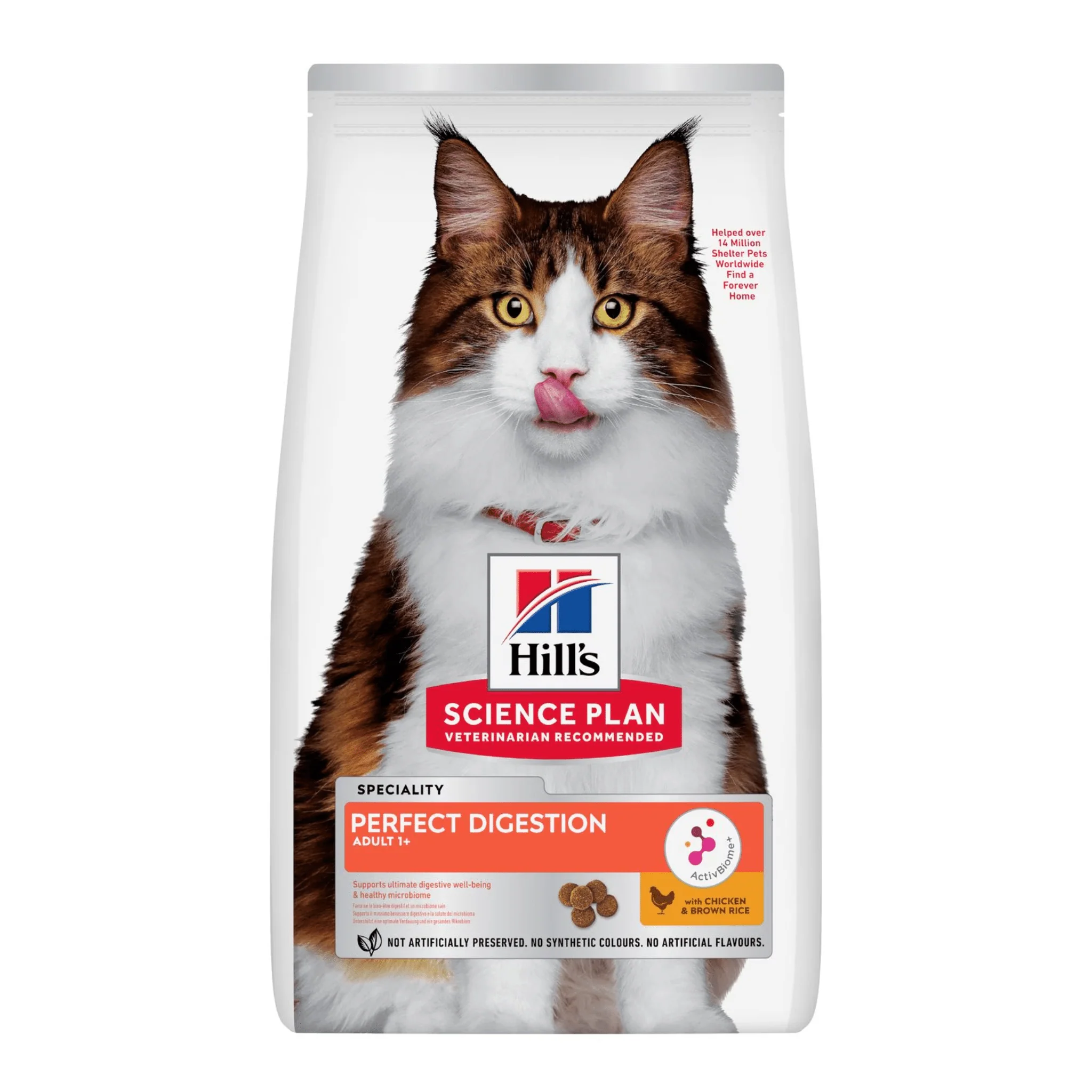 Hill's Perfect Digestion Dry Cat Chicken & Rice