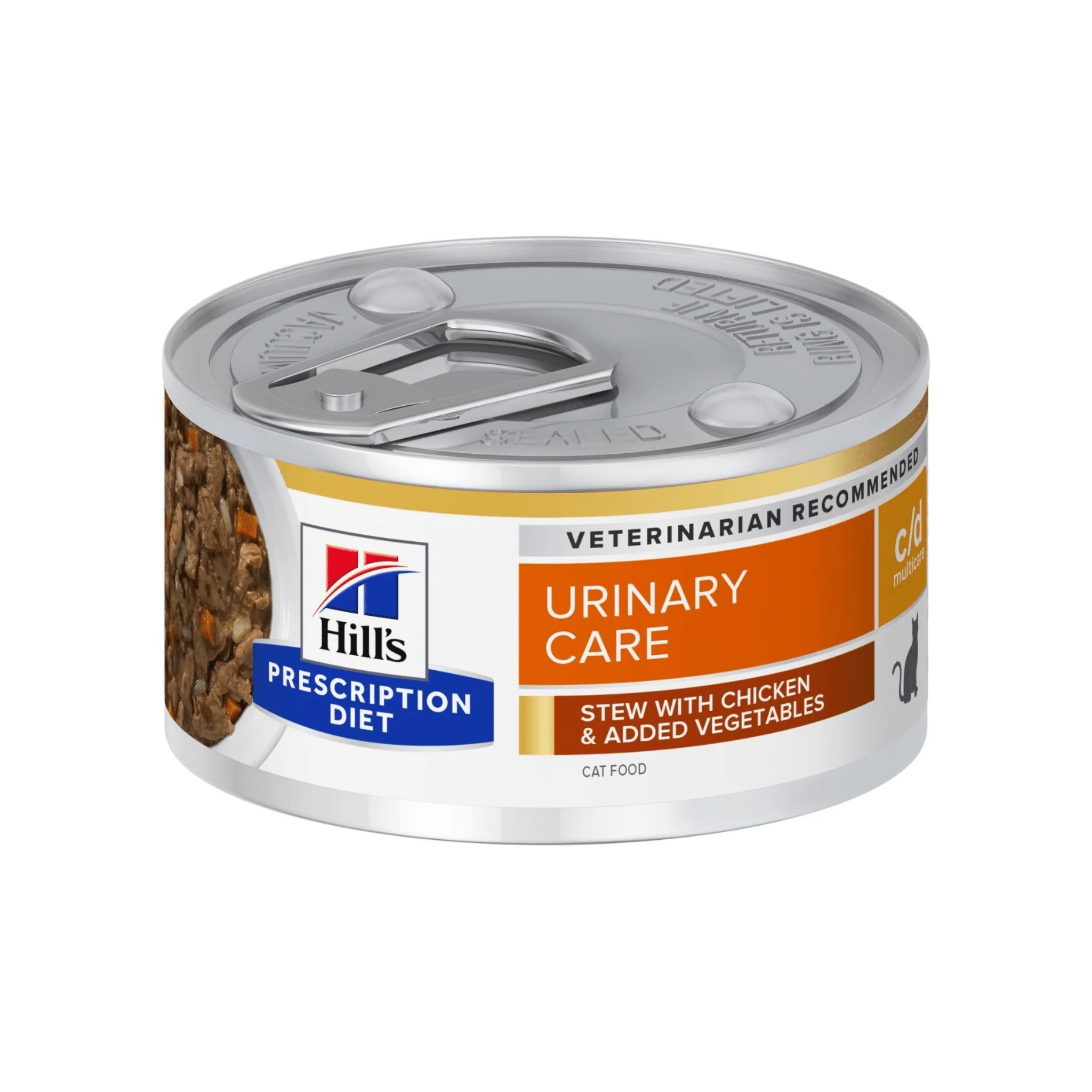 Hills Prescription C/D Multicare Urinary Stew for Adult Cats