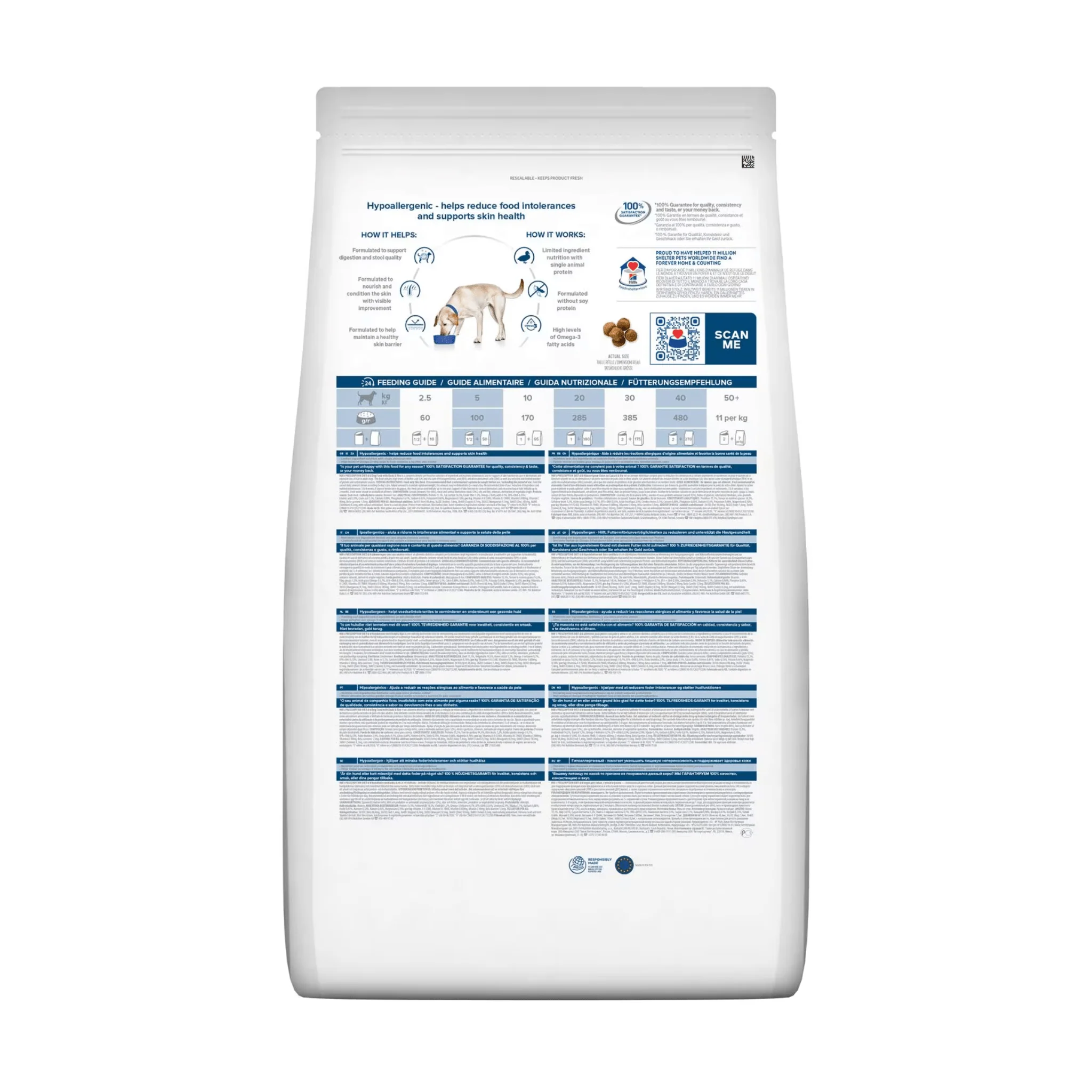 Hill's Prescription Diet D/D Food Sensitivities Dry Dog Food - Image 2