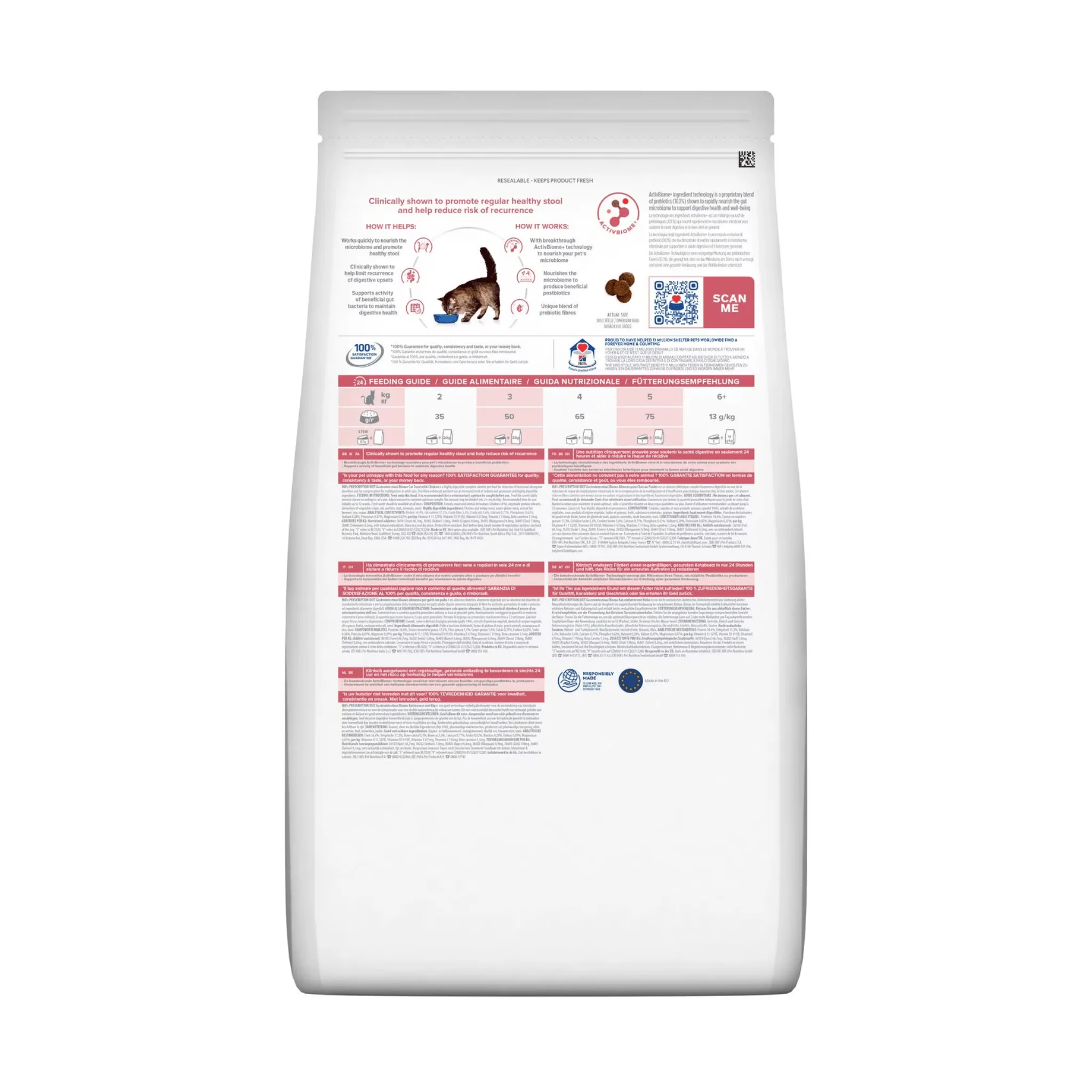 Hills Prescription Diet Gastrointestinal Biome Digestive Care Dry Cat Food - Image 2
