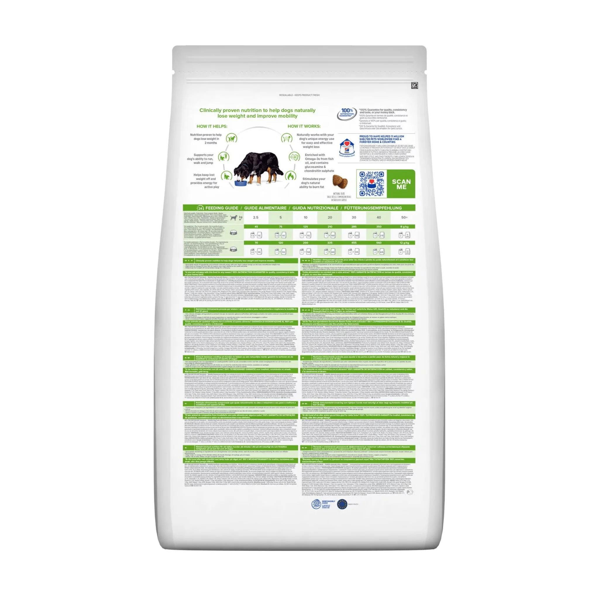 Hill's Prescription Diet J/D Metabolic + Mobility Dry Dog Food - Image 2