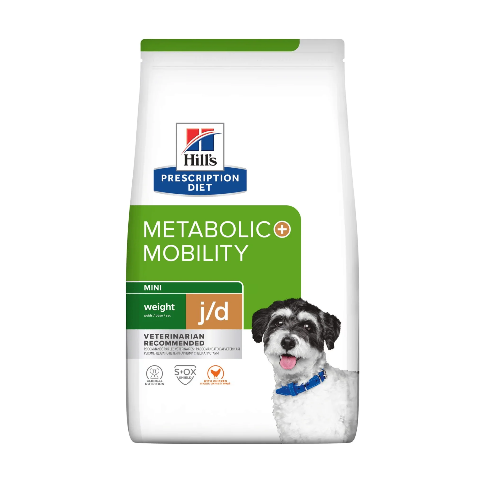 Hill's Prescription Diet J/D Metabolic + Mobility Mini Dog Dry Food