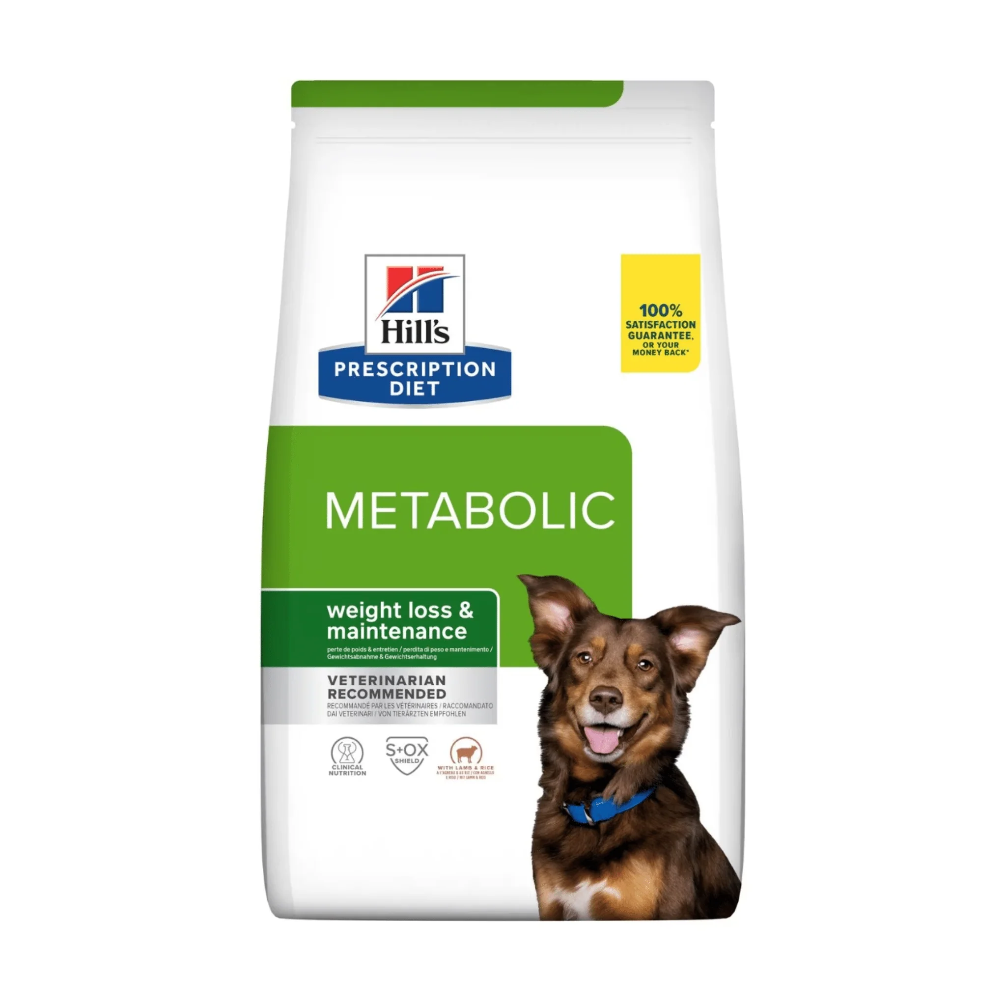 Hill's Prescription Diet Metabolic Dog Dry Food Lamb & Rice - 12kg