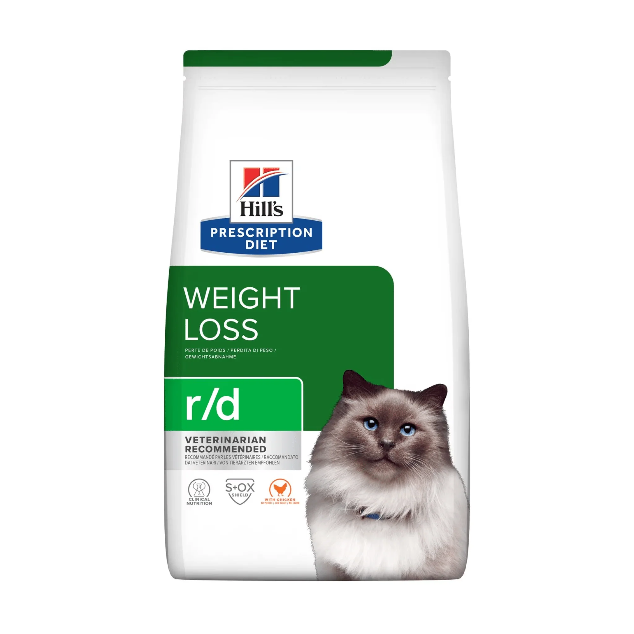 Hills Prescription Diet R/D Weight Reduction Dry Cat Food