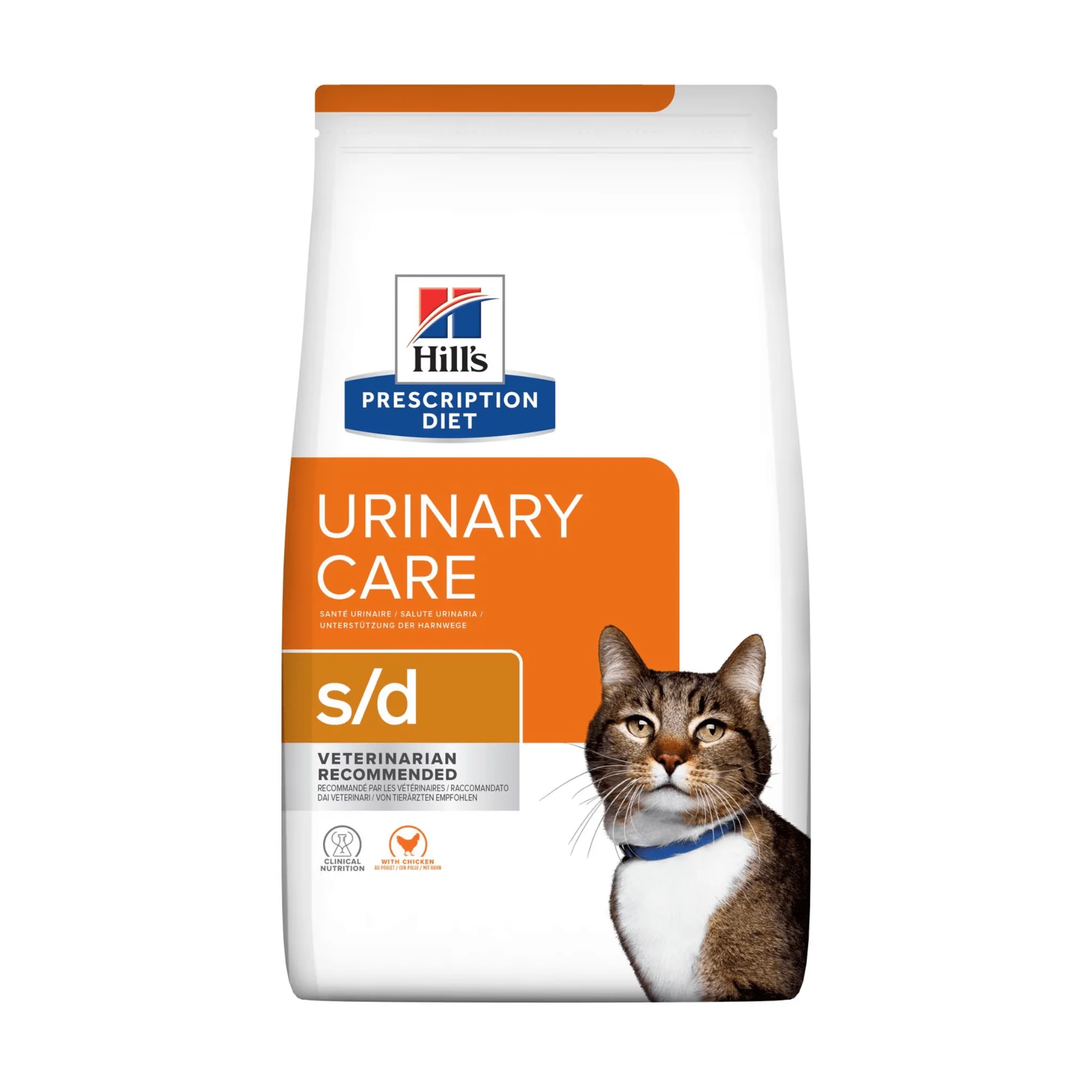 Hills Prescription Diet S/D Urinary Dry Cat Food Chicken