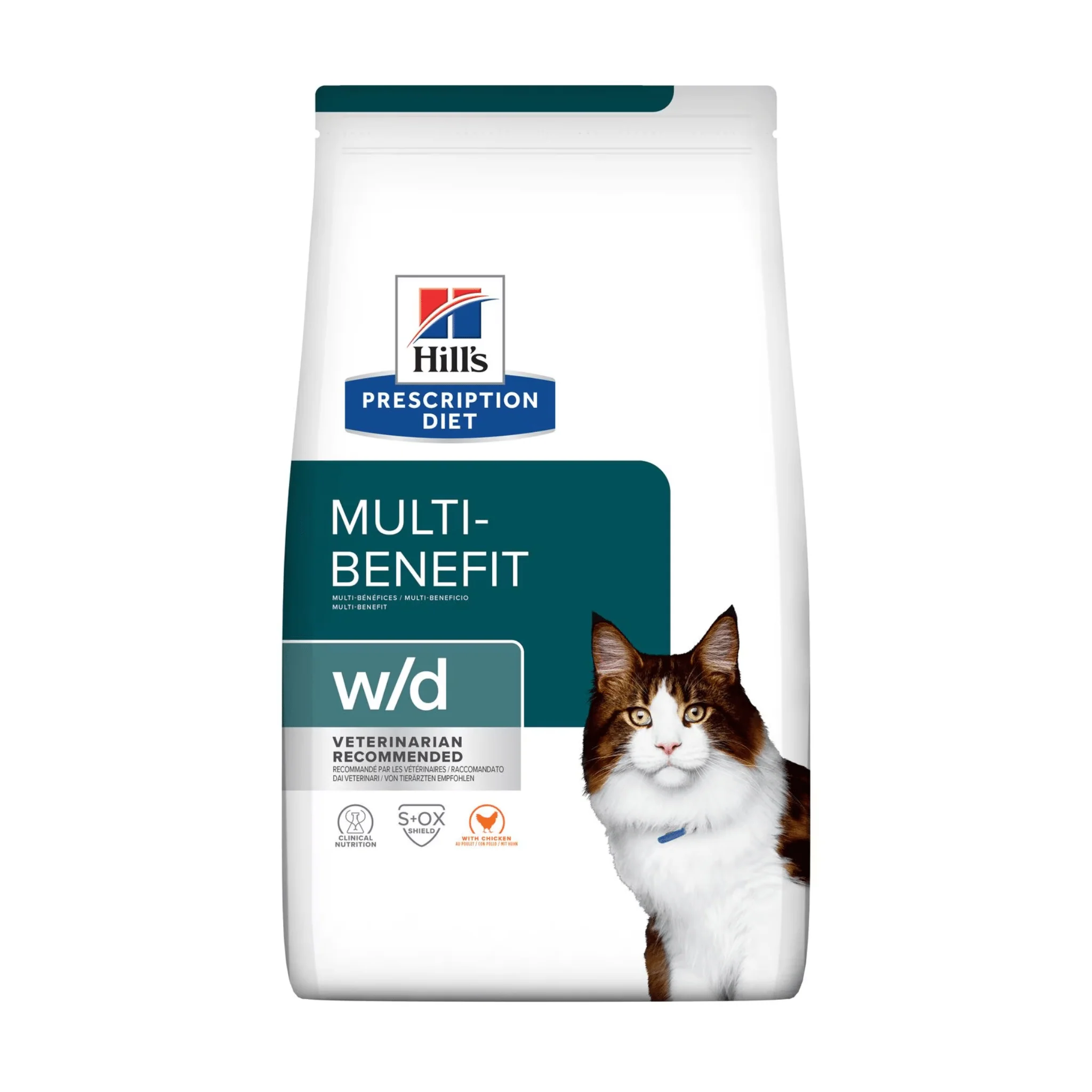 Hills Prescription Diet W/D Multi-Benefit Dry Cat Food