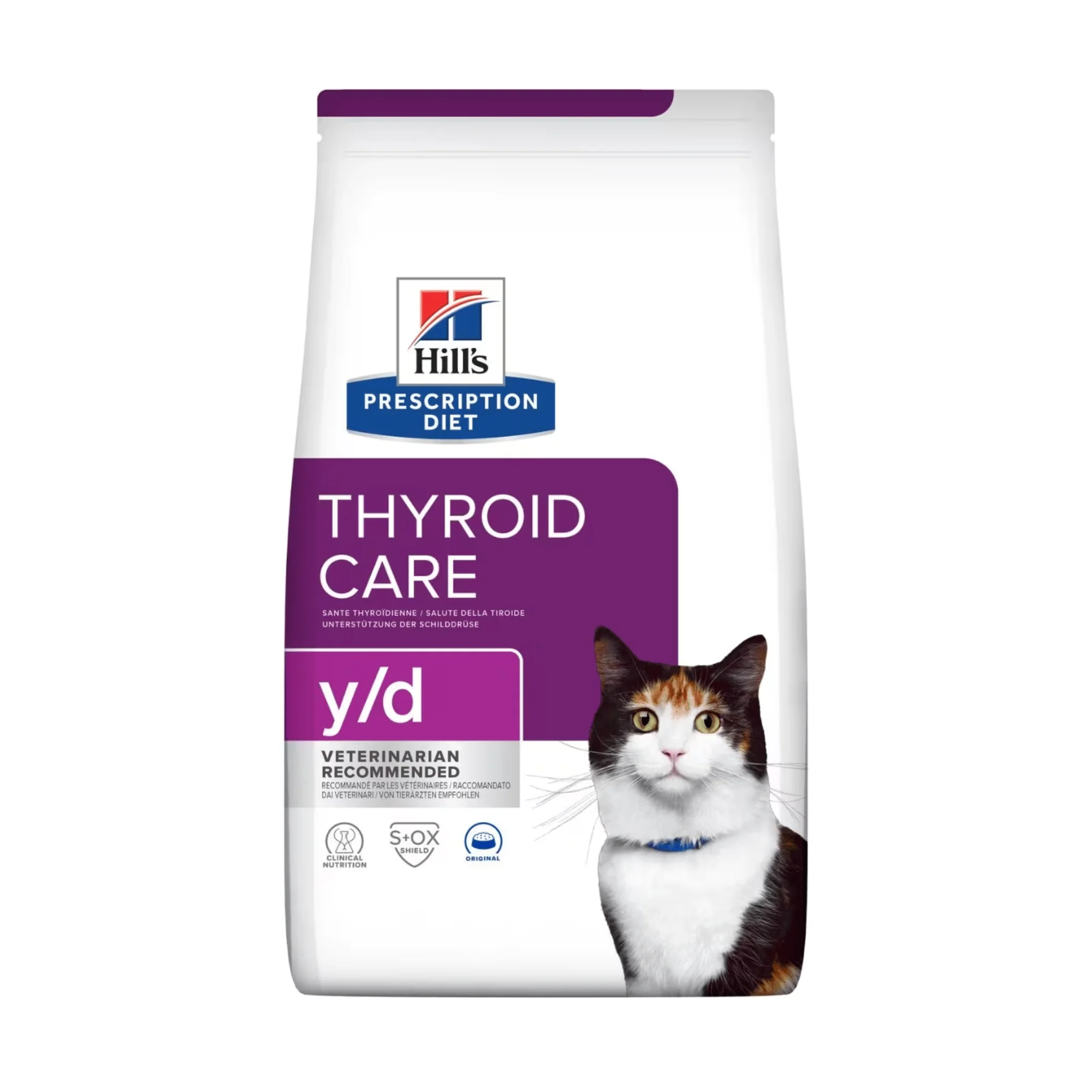 Hills Prescription Diet Y/D Thyroid Dry Cat Food