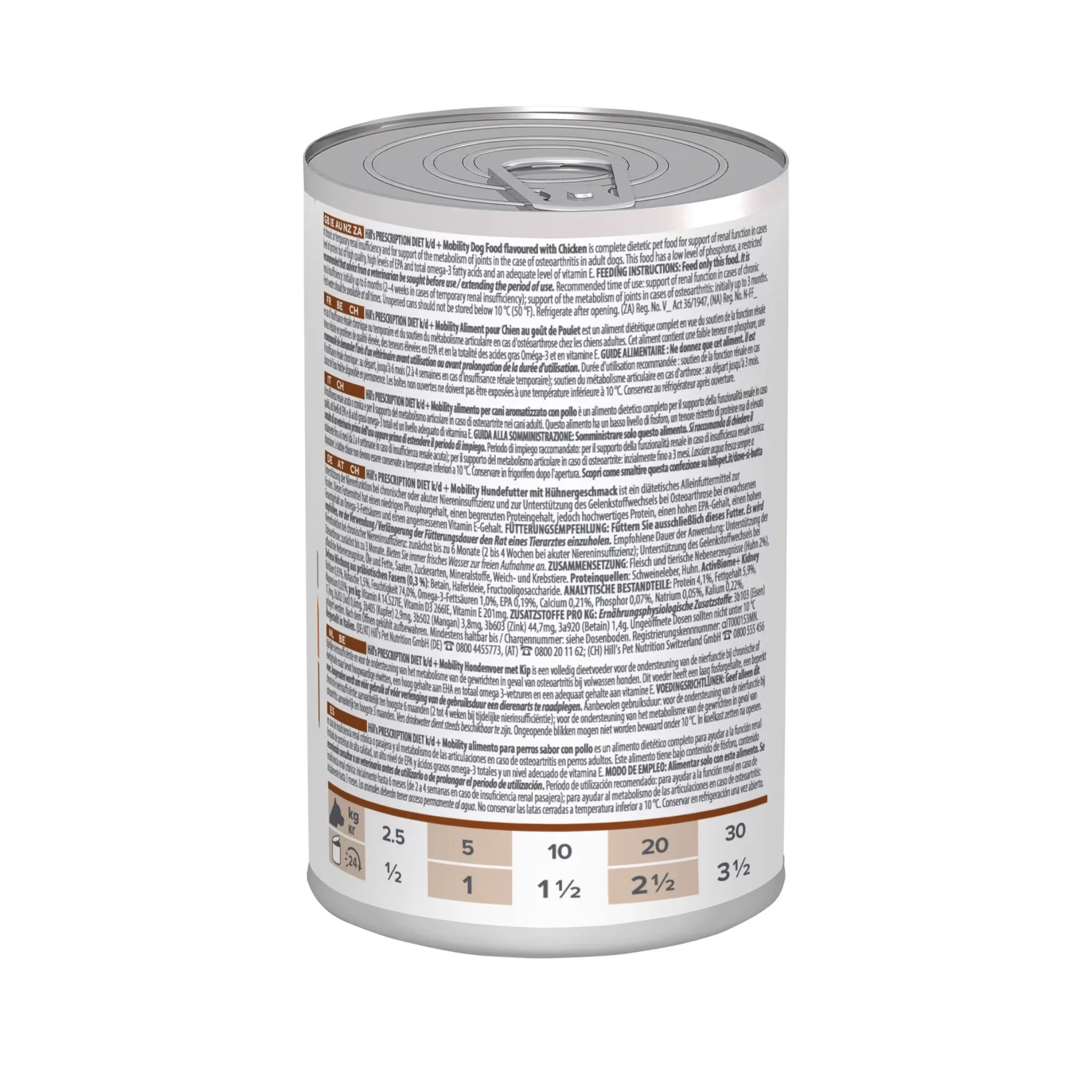 Hills Prescription K/D Kidney Care +Mobility Adult Dog Wet Food - Image 2