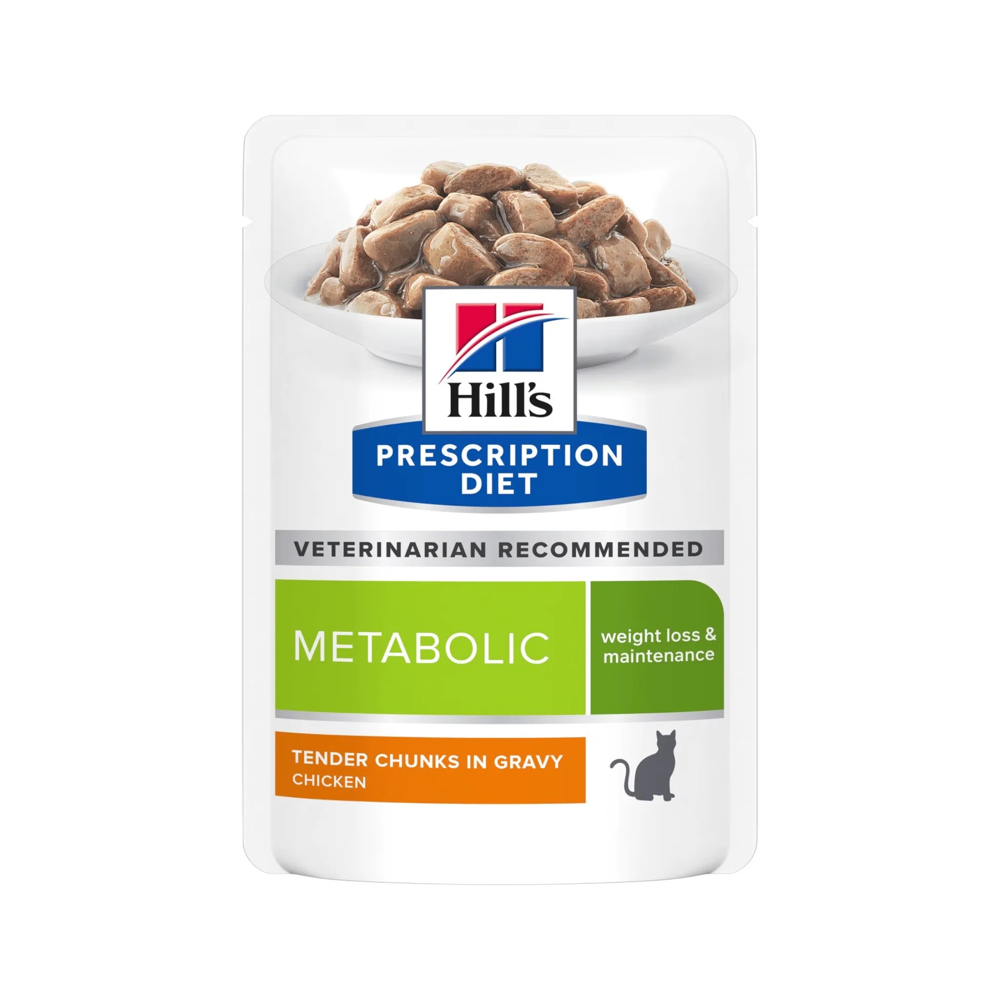 Hills Prescription Metabolic Wet Cat Food Pouches