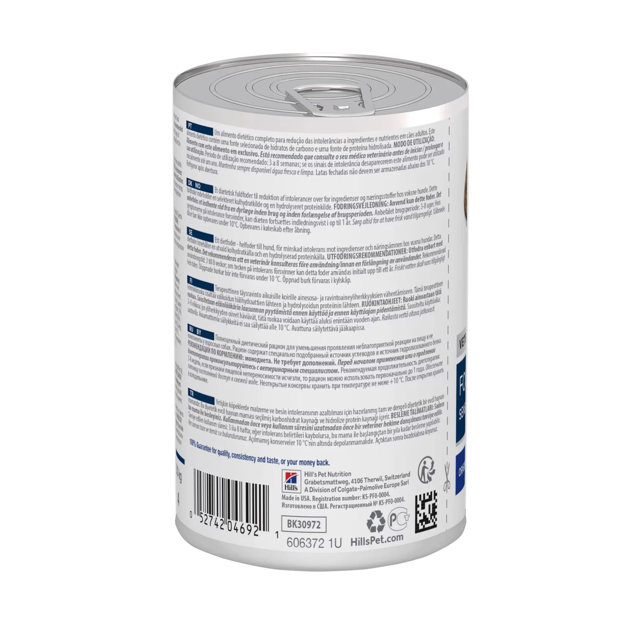 Hills Prescription Z/D Food Sensitivities Adult Dog Wet Food - Image 2