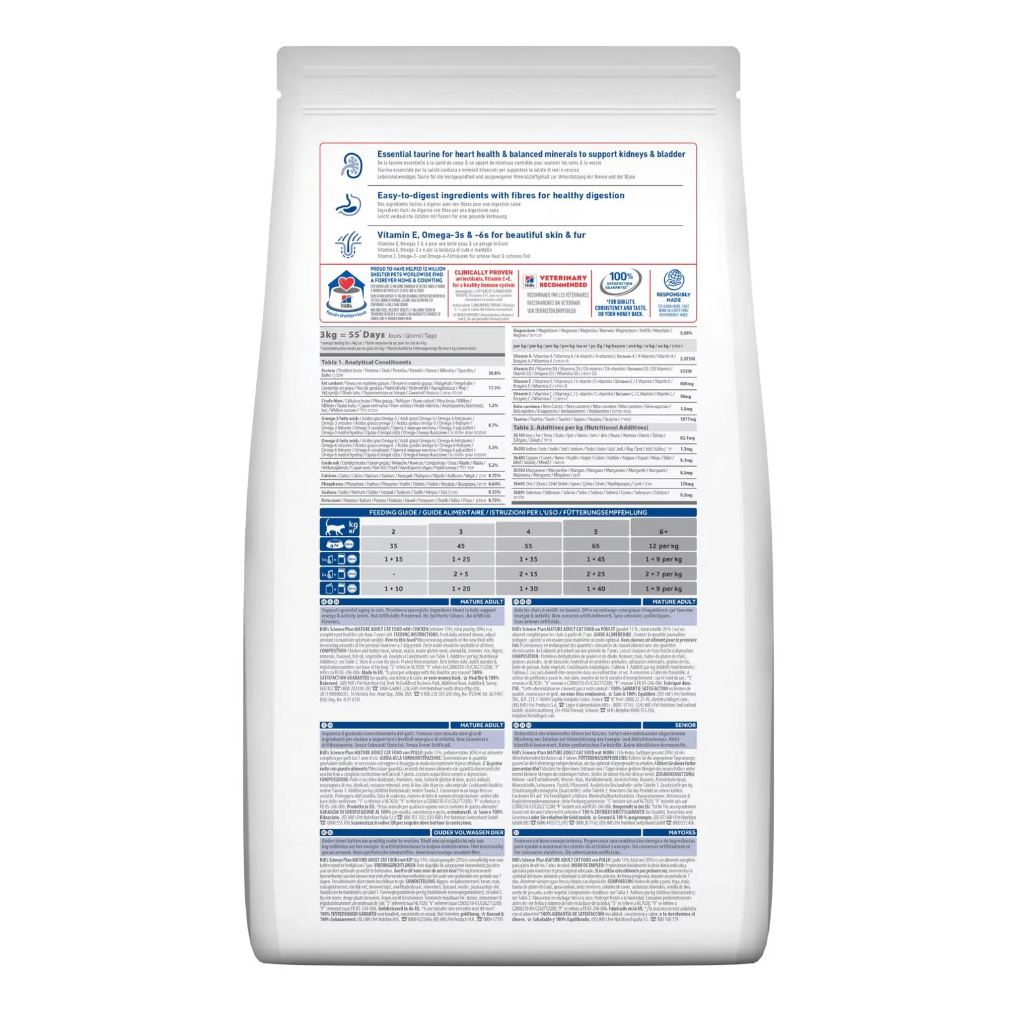 Hill's Science Plan Mature Cat Adult Chicken - Image 2