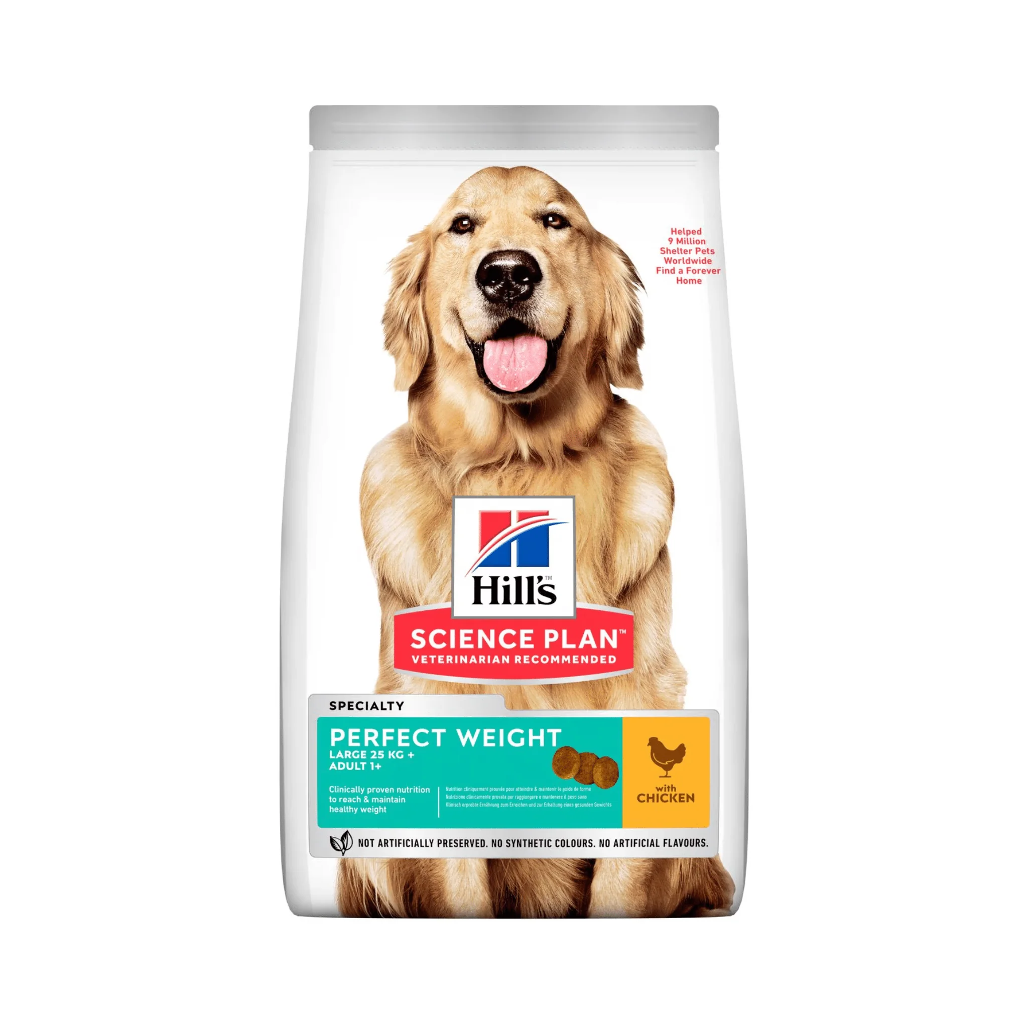 Hill's Science Plan Perfect Weight Large Adult Dog Dry Food - 12kg