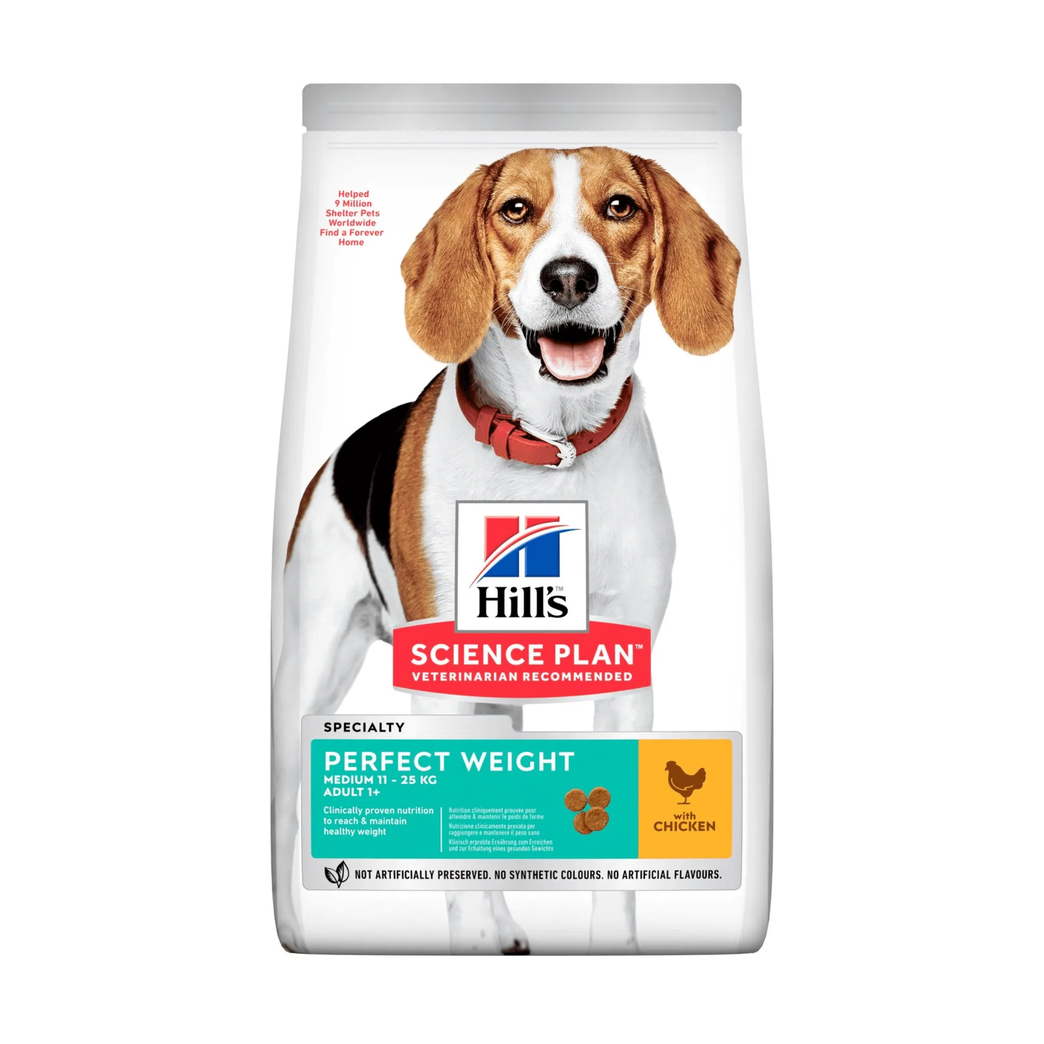 Hill's Science Plan Perfect Weight Medium Adult Dog Dry Food