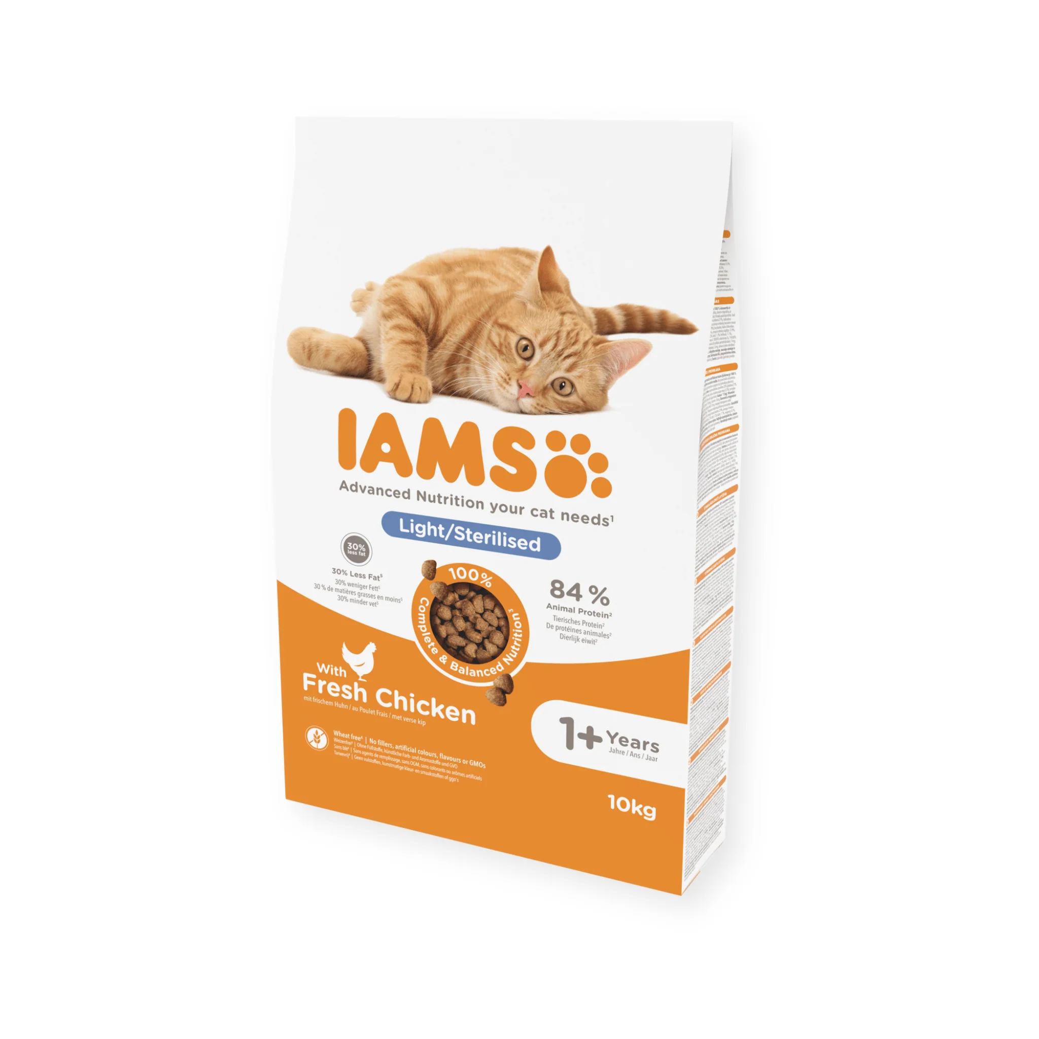 IAMS Dry Adult Light Sterilised Cat Food Fresh Chicken - Image 4