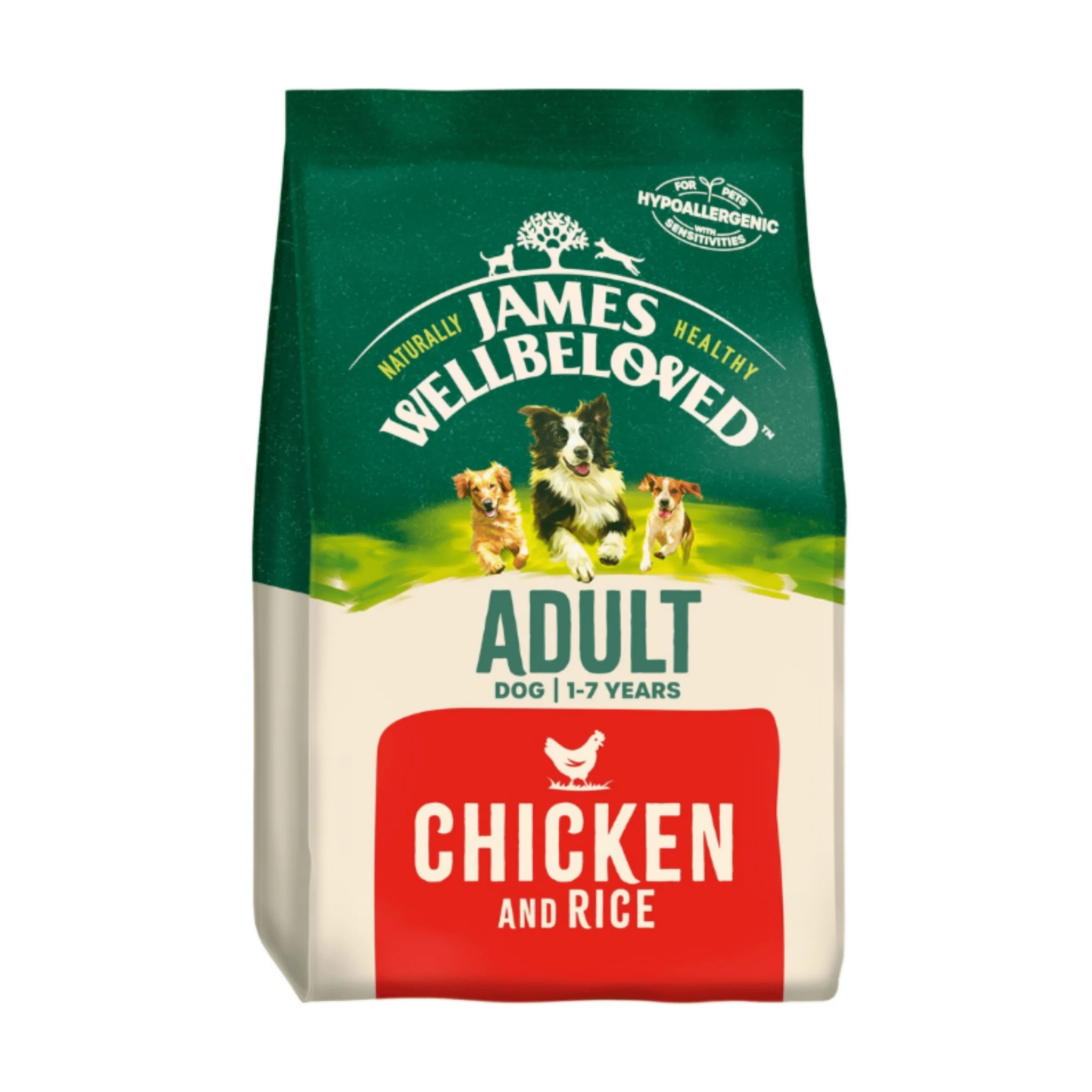 James Wellbeloved Adult Chicken & Rice Dry Dog Food
