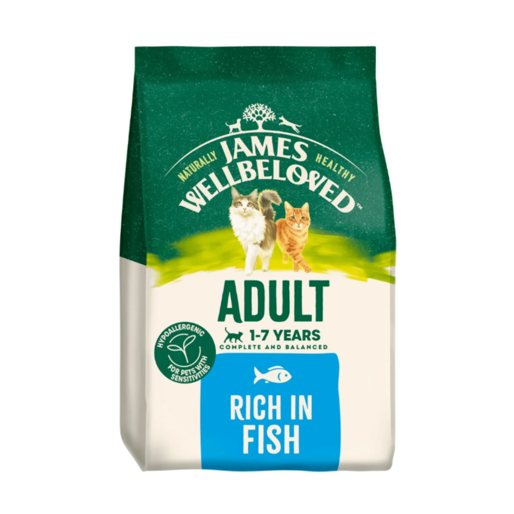 James Wellbeloved Adult Fish Dry Cat Food