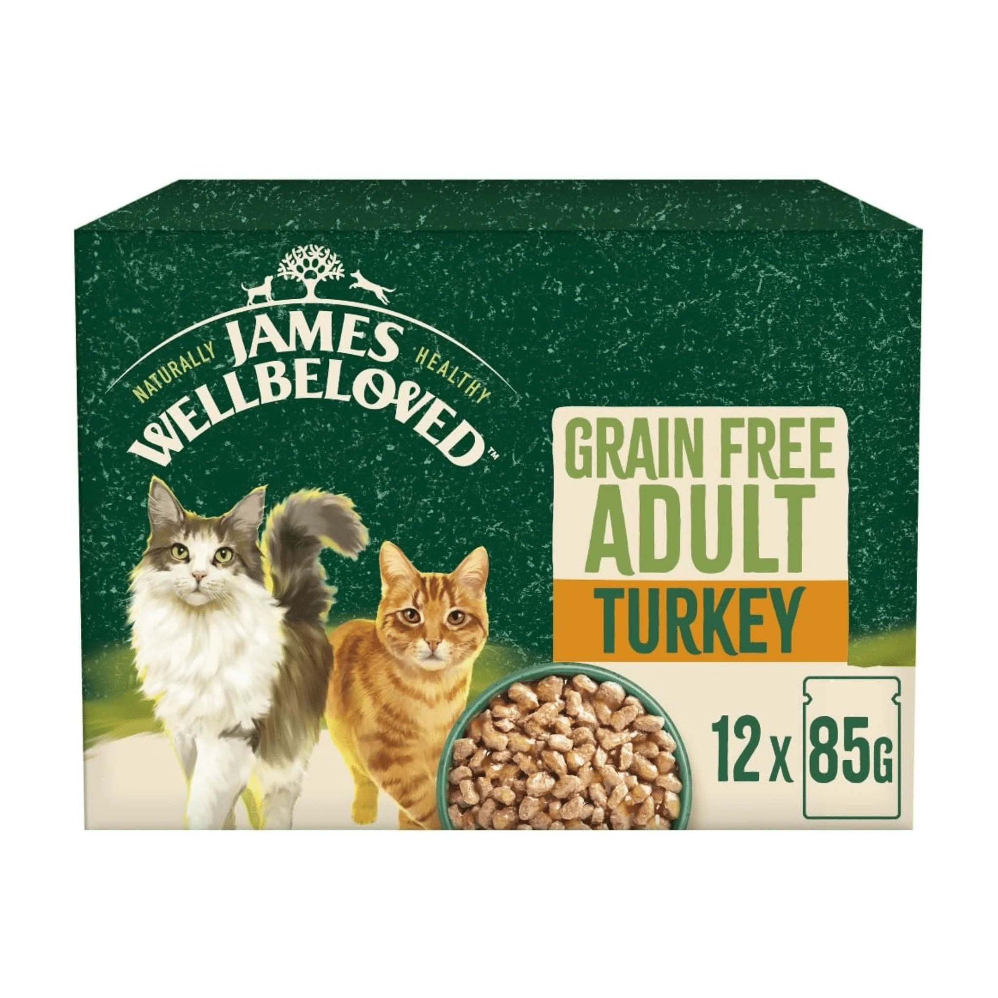 James Wellbeloved Adult Turkey Wet Cat Food